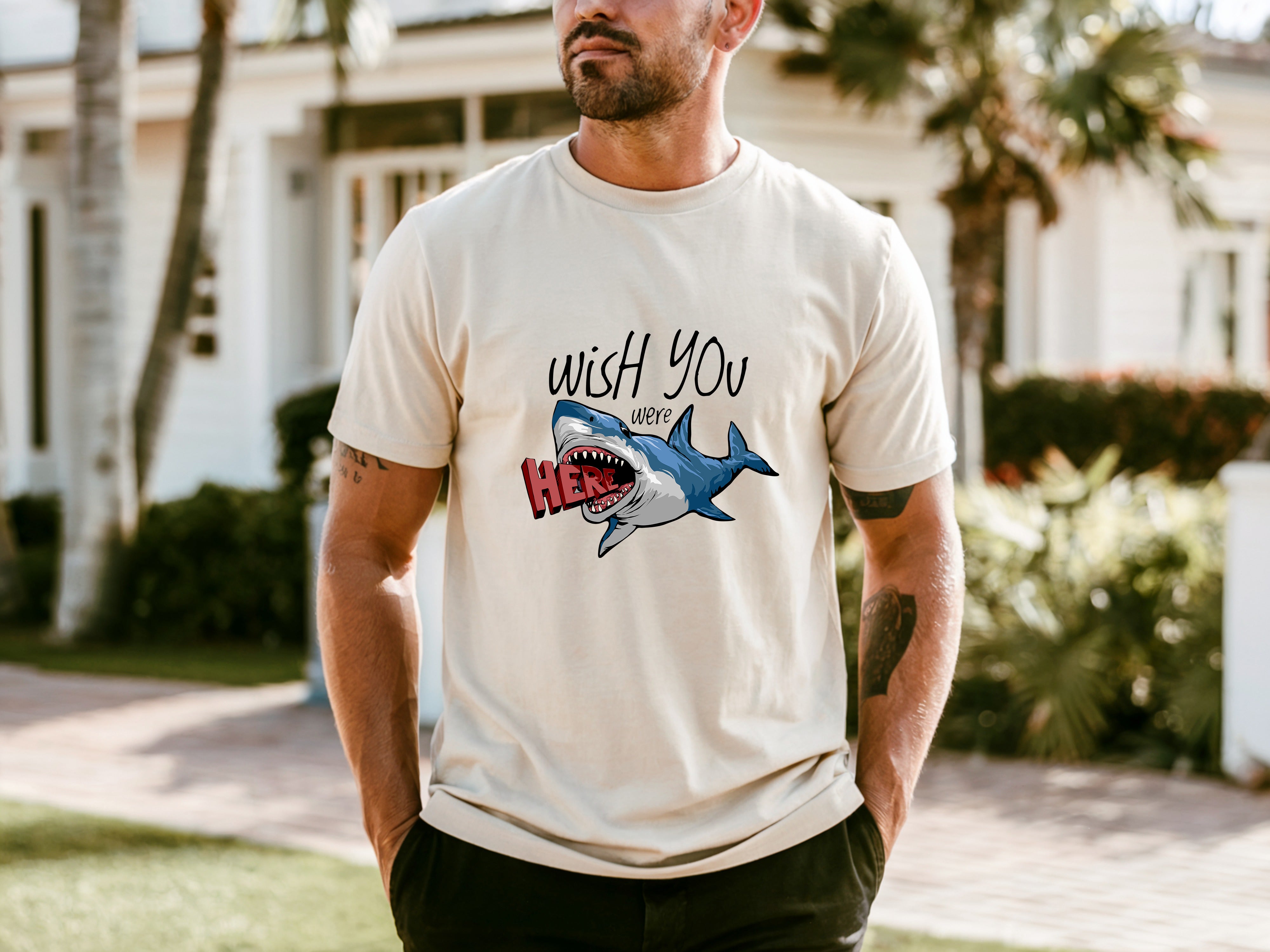 Jaws Men's New Versatile T-shirt