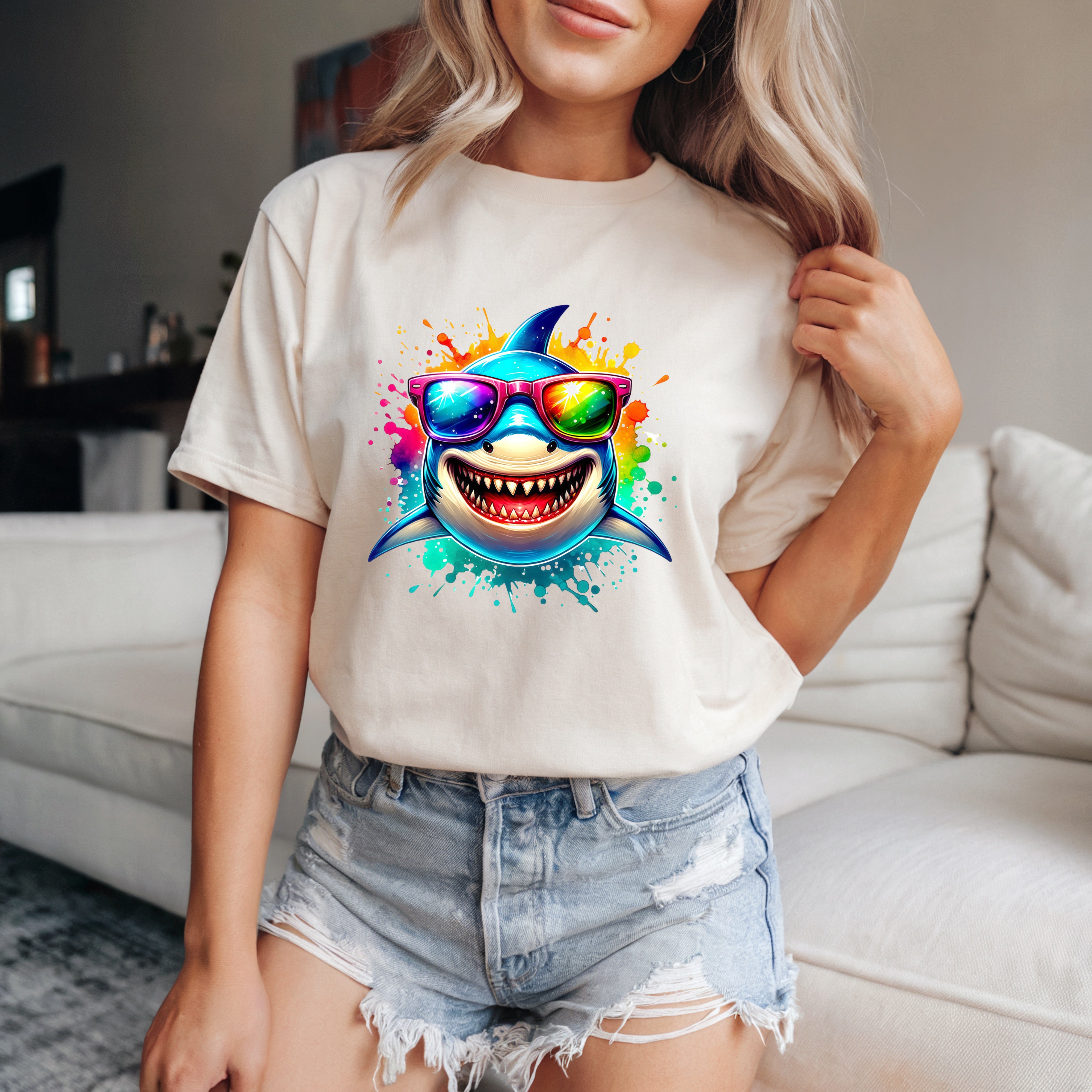 Jaws Women's Cotton T-shirt