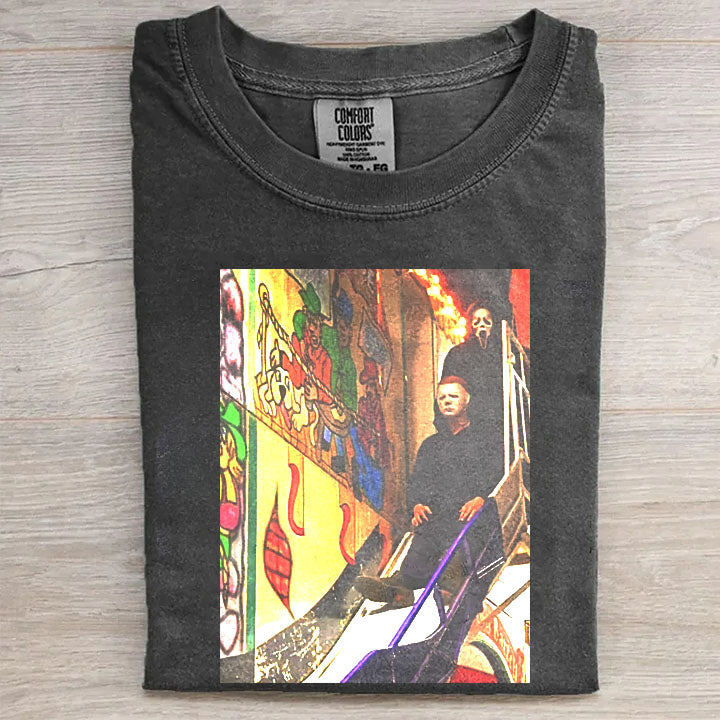 Vintage Horror Characters T-Shirt