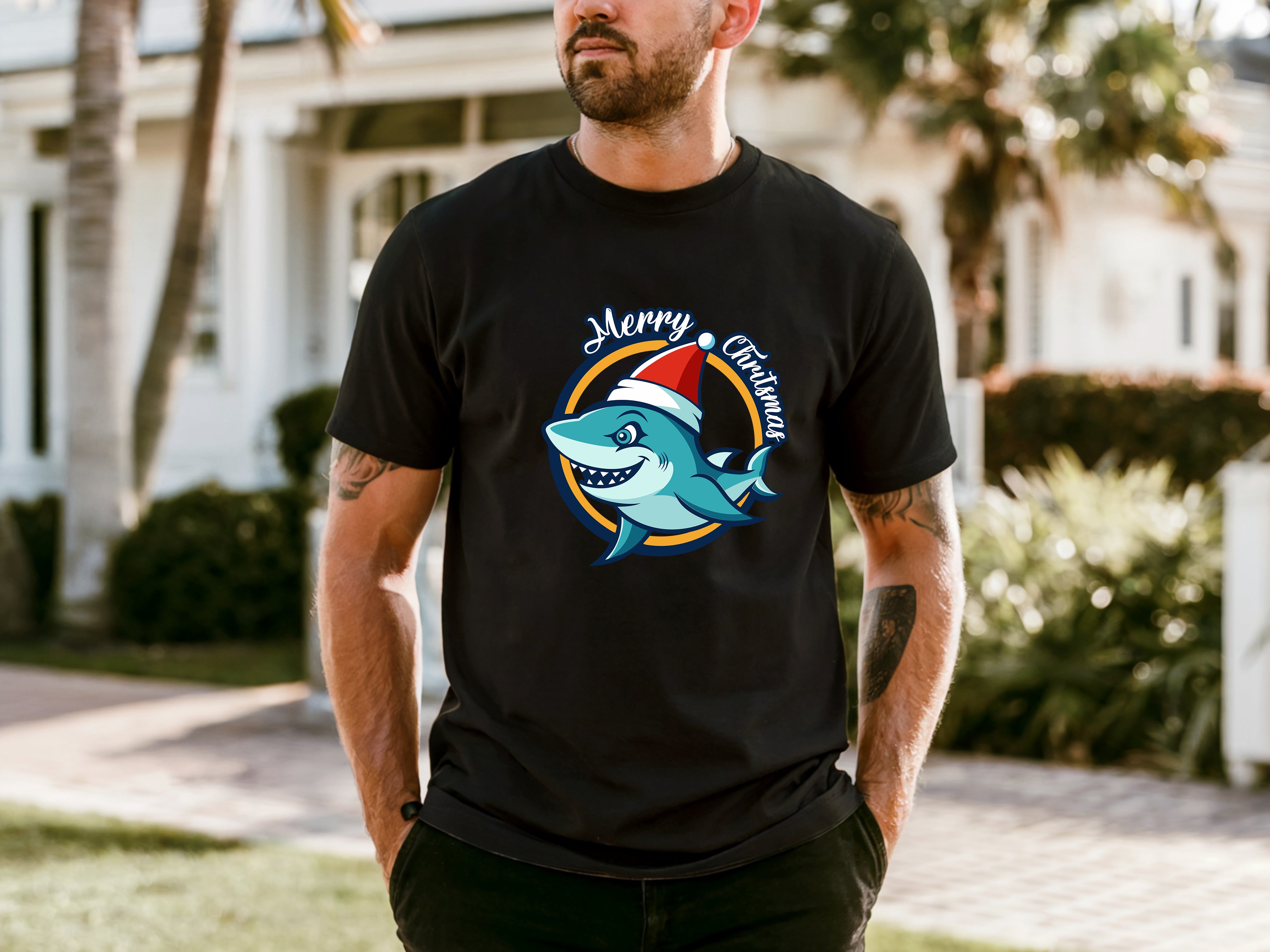 Jaws Men's Stylish Everyday Comfortable Breathable T-shirt