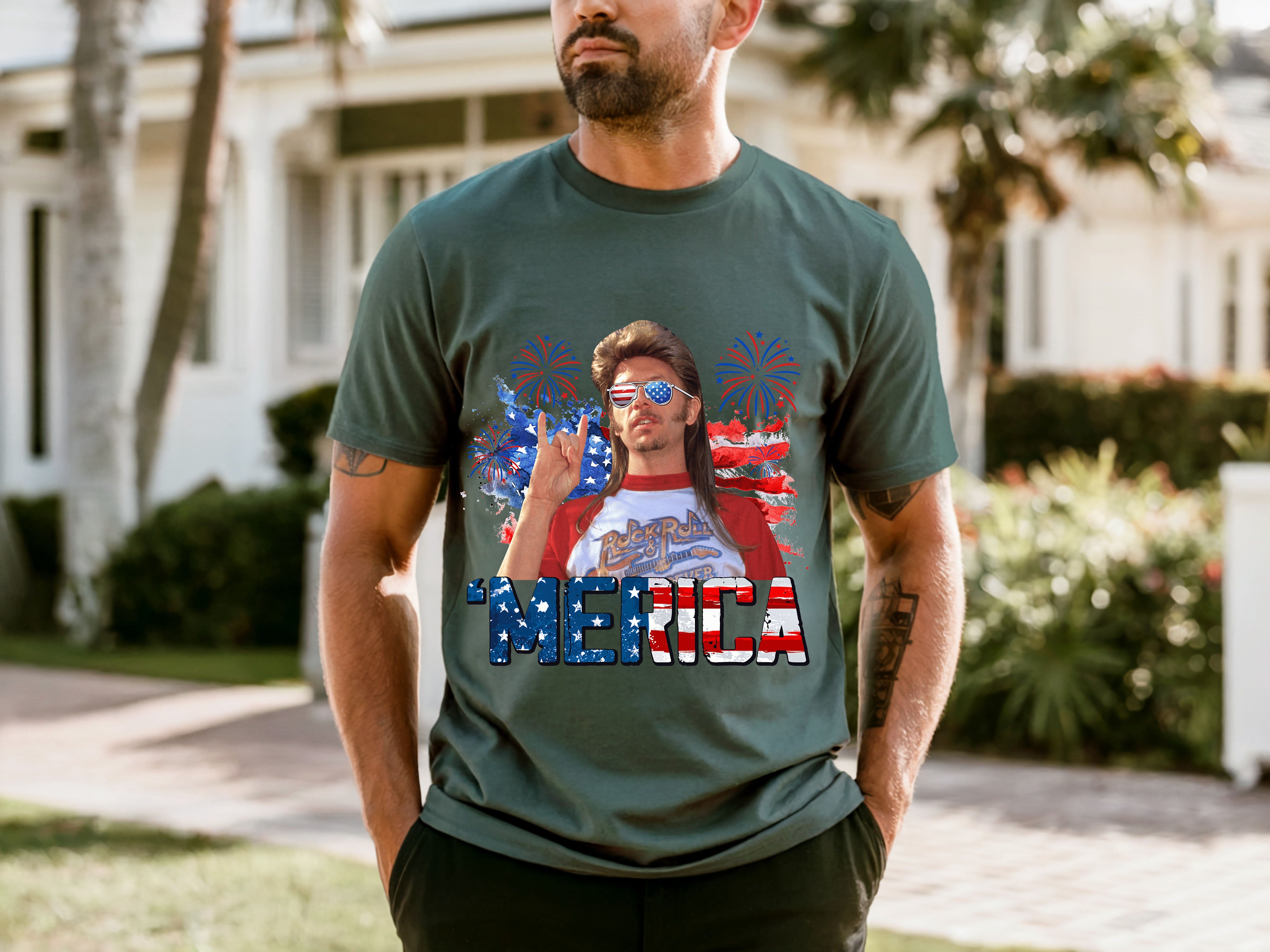 Joe Dirt Print Men's Short Sleeve