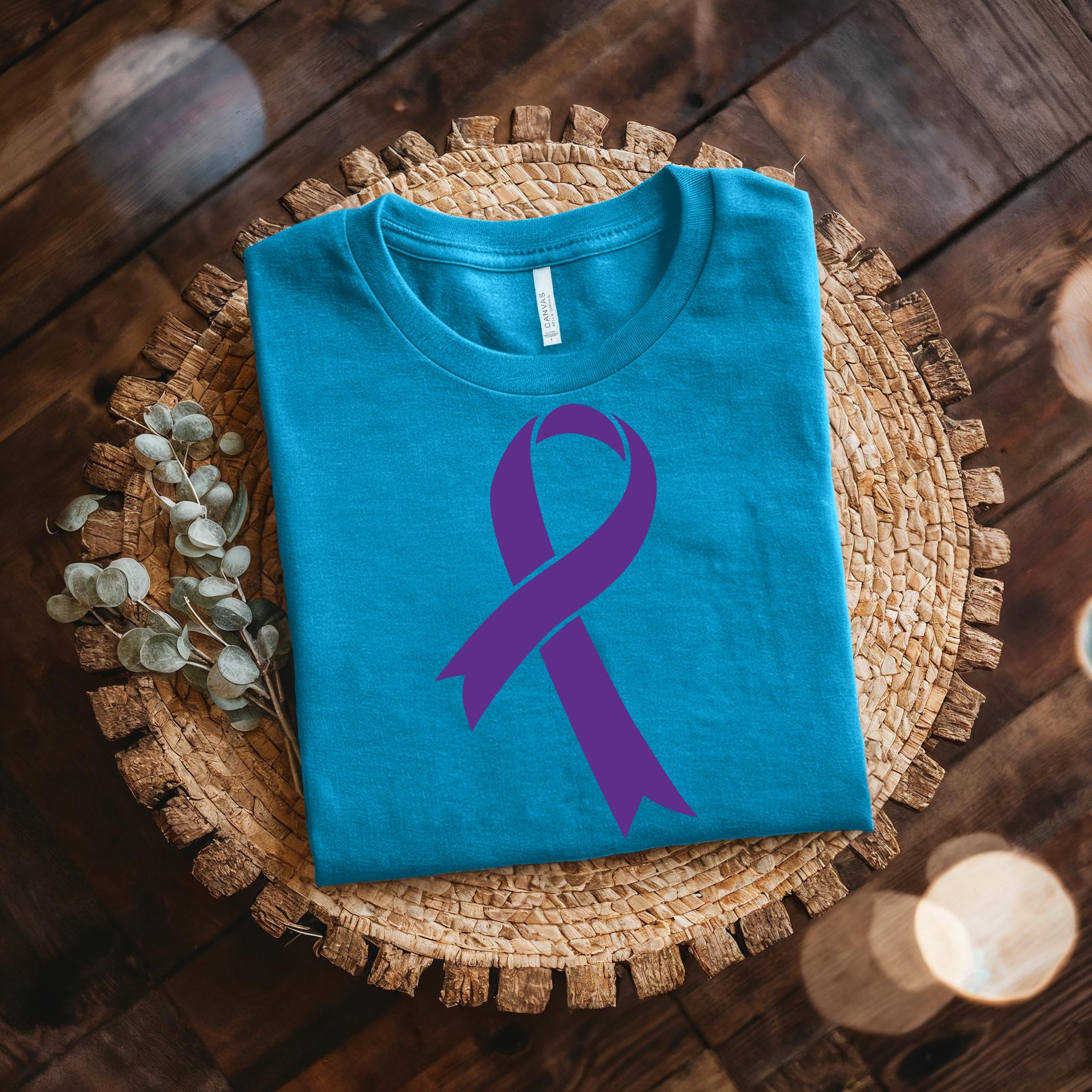 Alzheimer's  Neutral Trendy All-Match Short-Sleeve