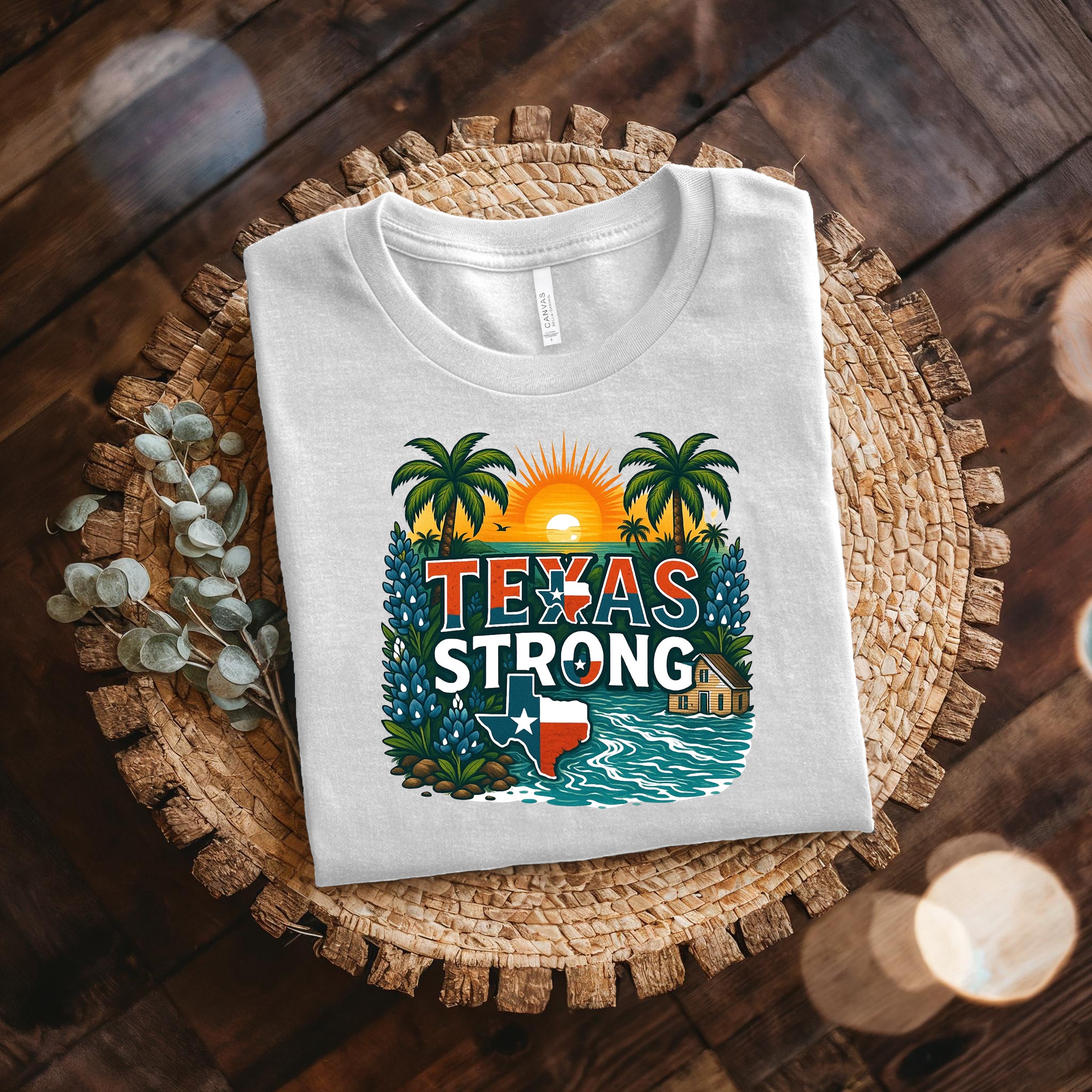 Texas Strong Resilience United Unwavering Faith Flood Relief Our Texas T-Shirt