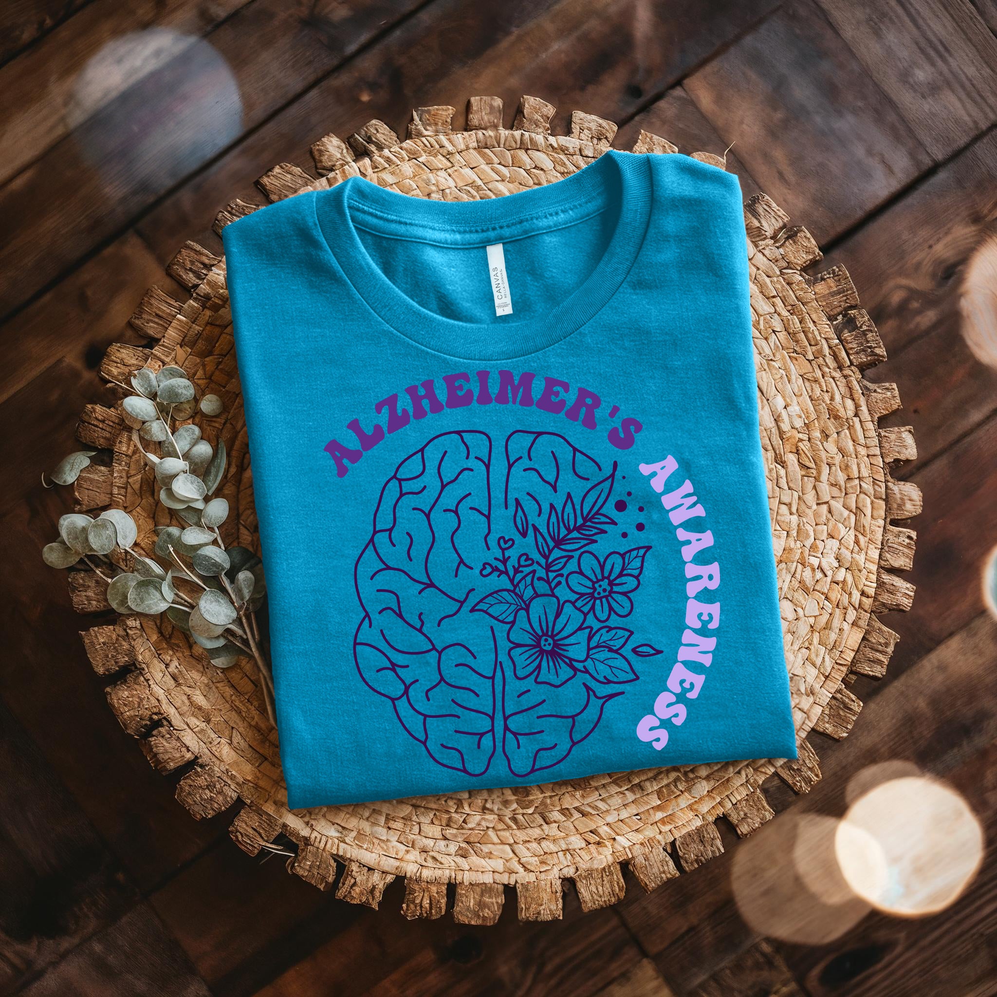 Alzheimer's  Unisex Loose Cotton T-Shirt