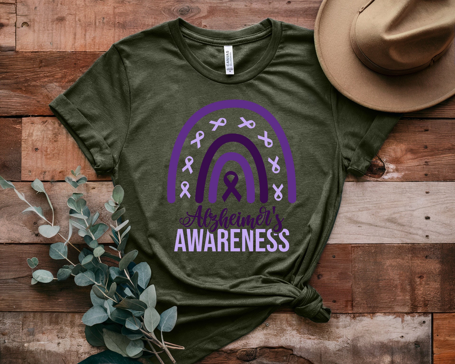 Alzheimer's Unisex Straight Short Sleeve