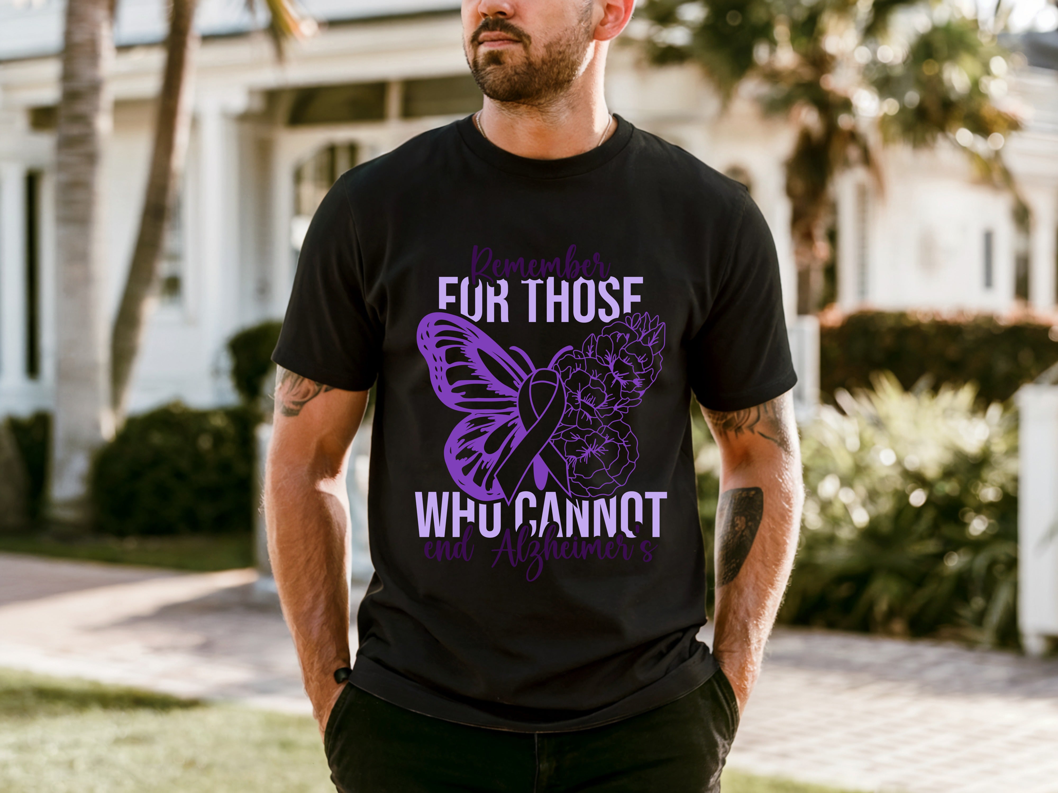 Alzheimer's  Men's Breathable And Comfortable T-Shirt