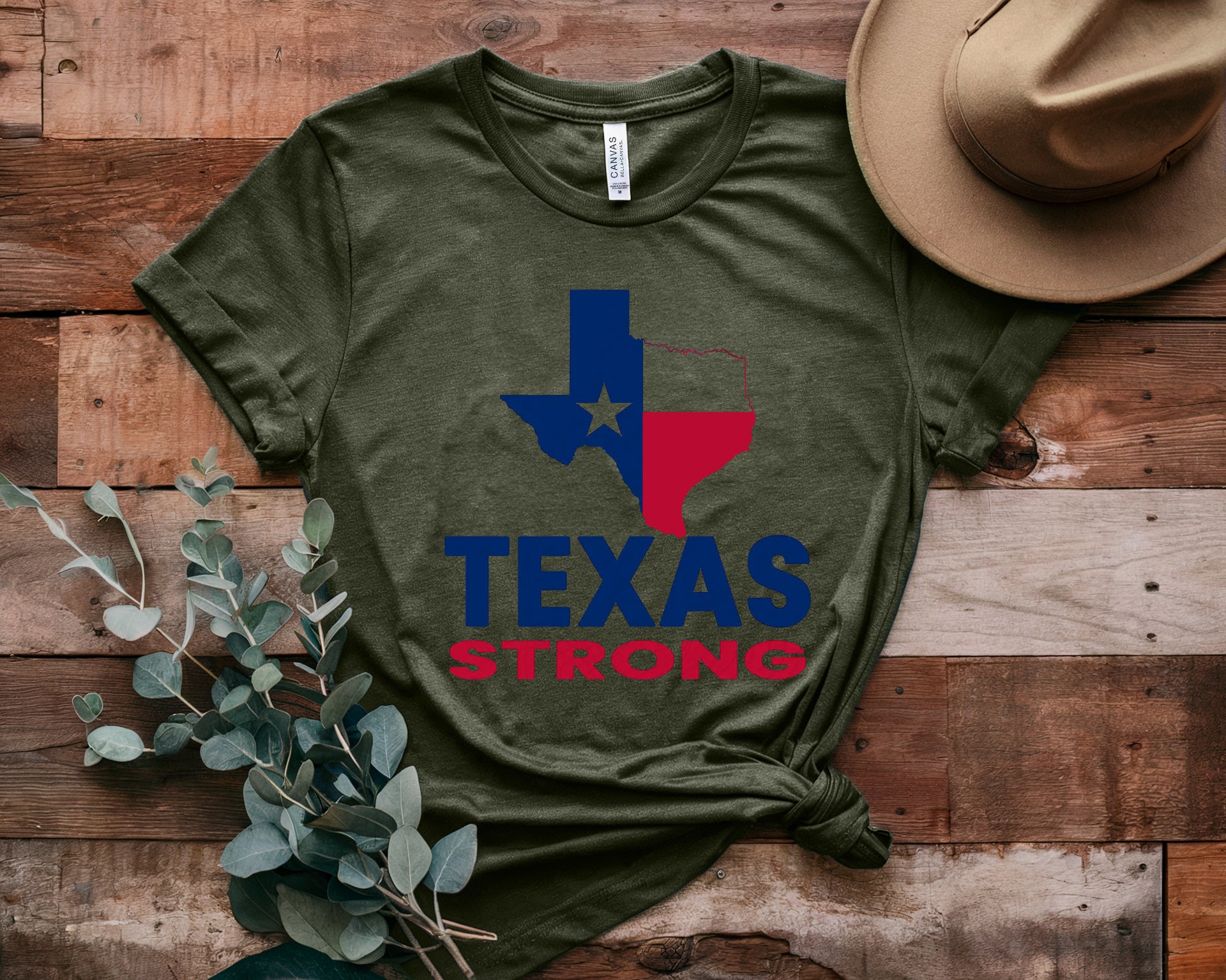 Texas Strong When You Go Through Deep Waters, I Will Be With You Print T-Shirt