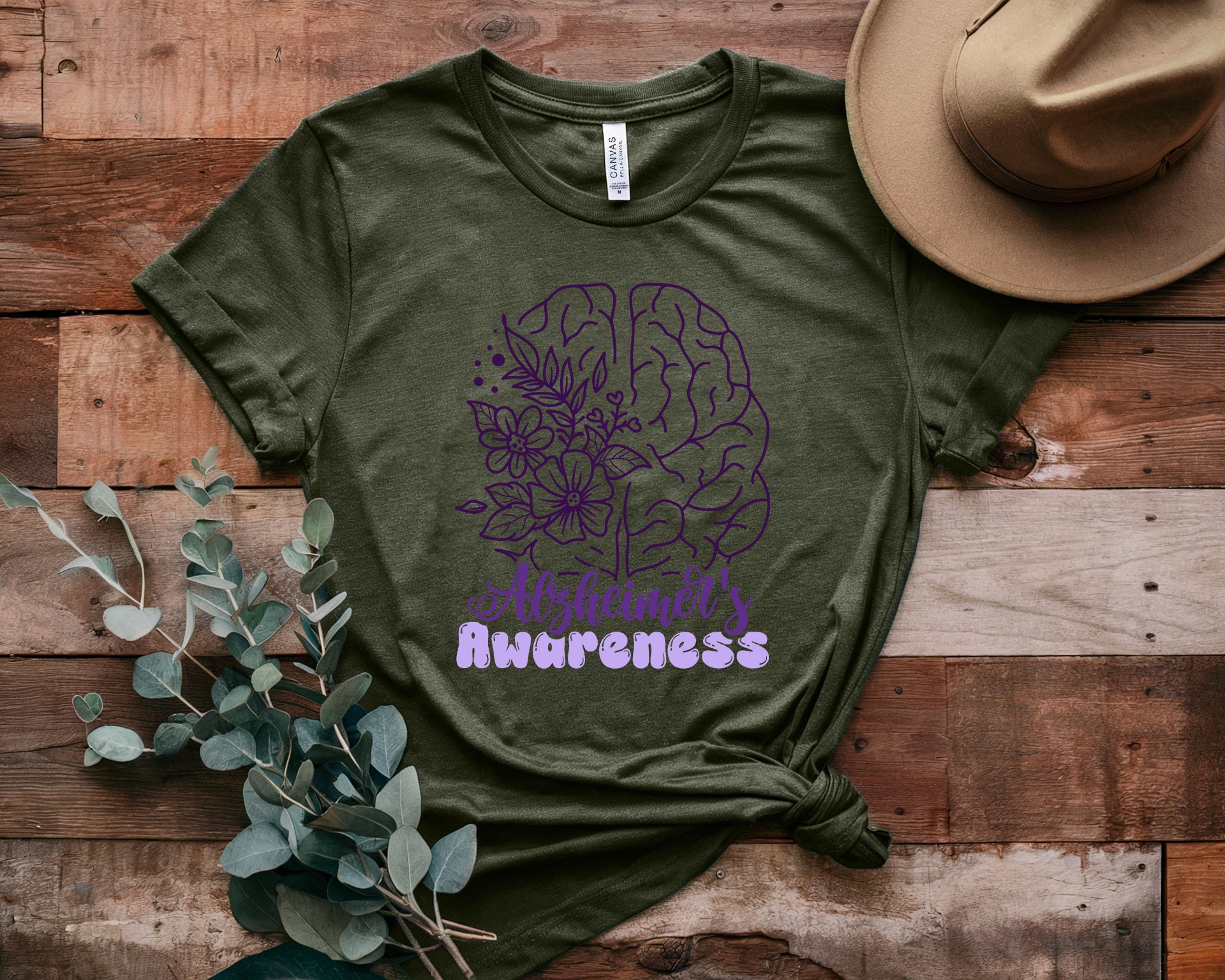 Alzheimer's  Unisex Casual All-Match T-Shirt