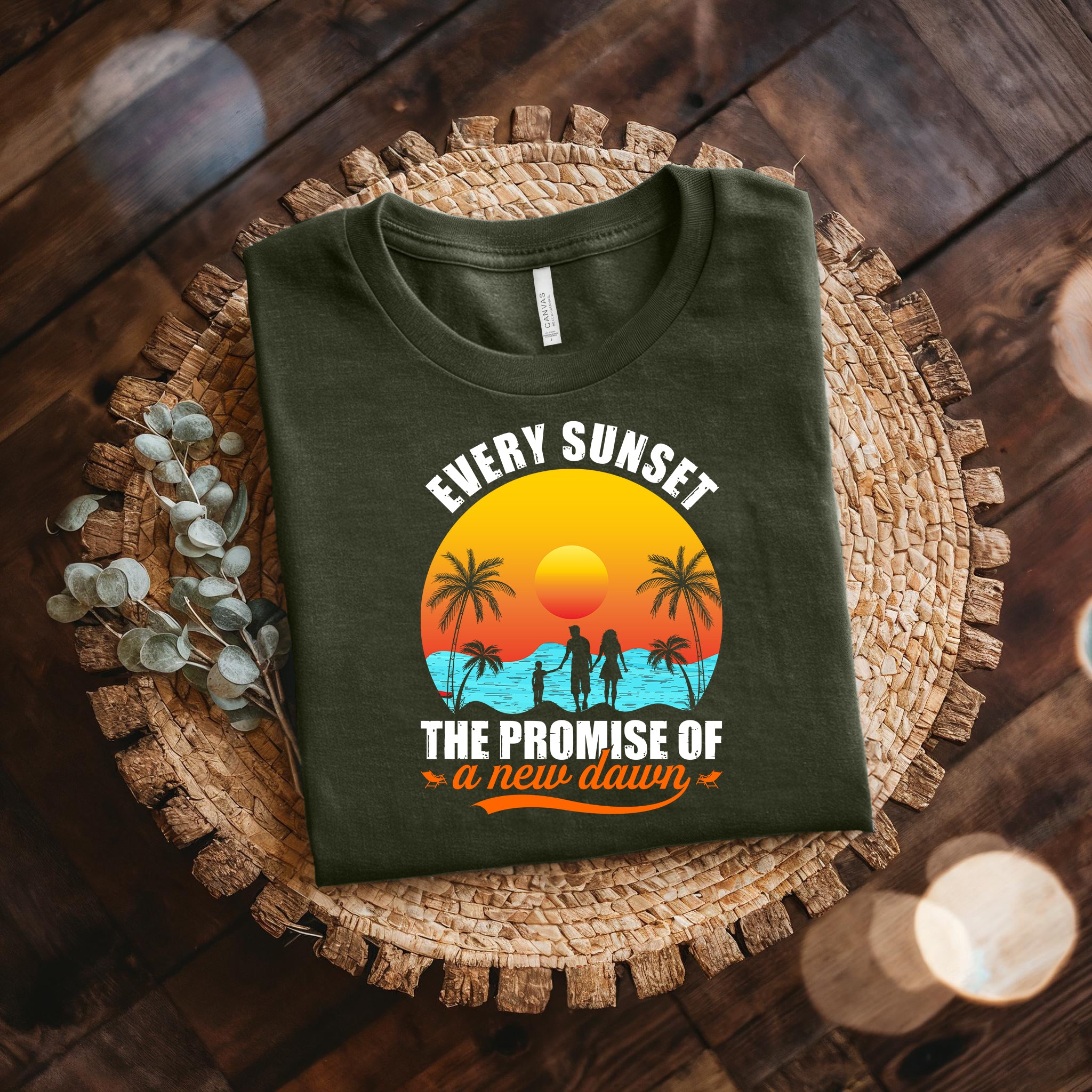 Couple On Vacation Unisex Niche Printed Short Sleeves