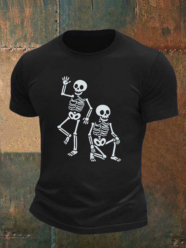 Men's Halloween FDT Printed Casual T-Shirt