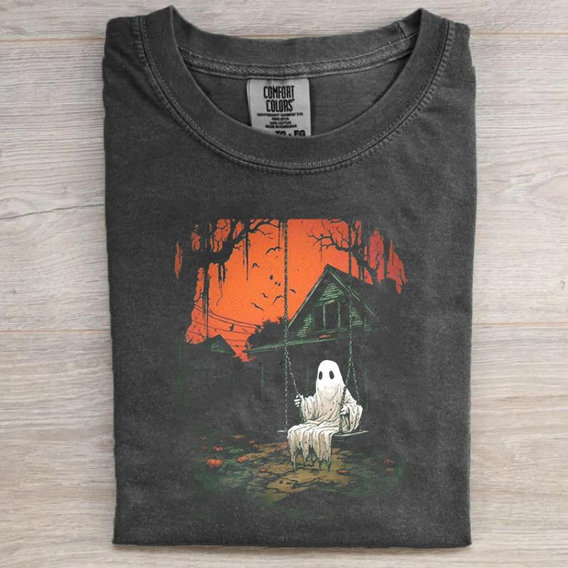 Vintage Horror Graphic T-shirt