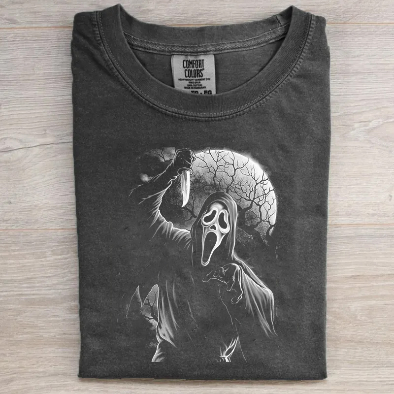 Vintage Horror Graphic T-Shirt