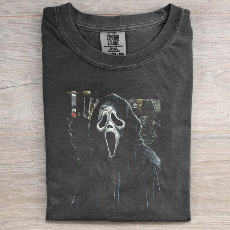Vintage Horror Graphic T-Shirt