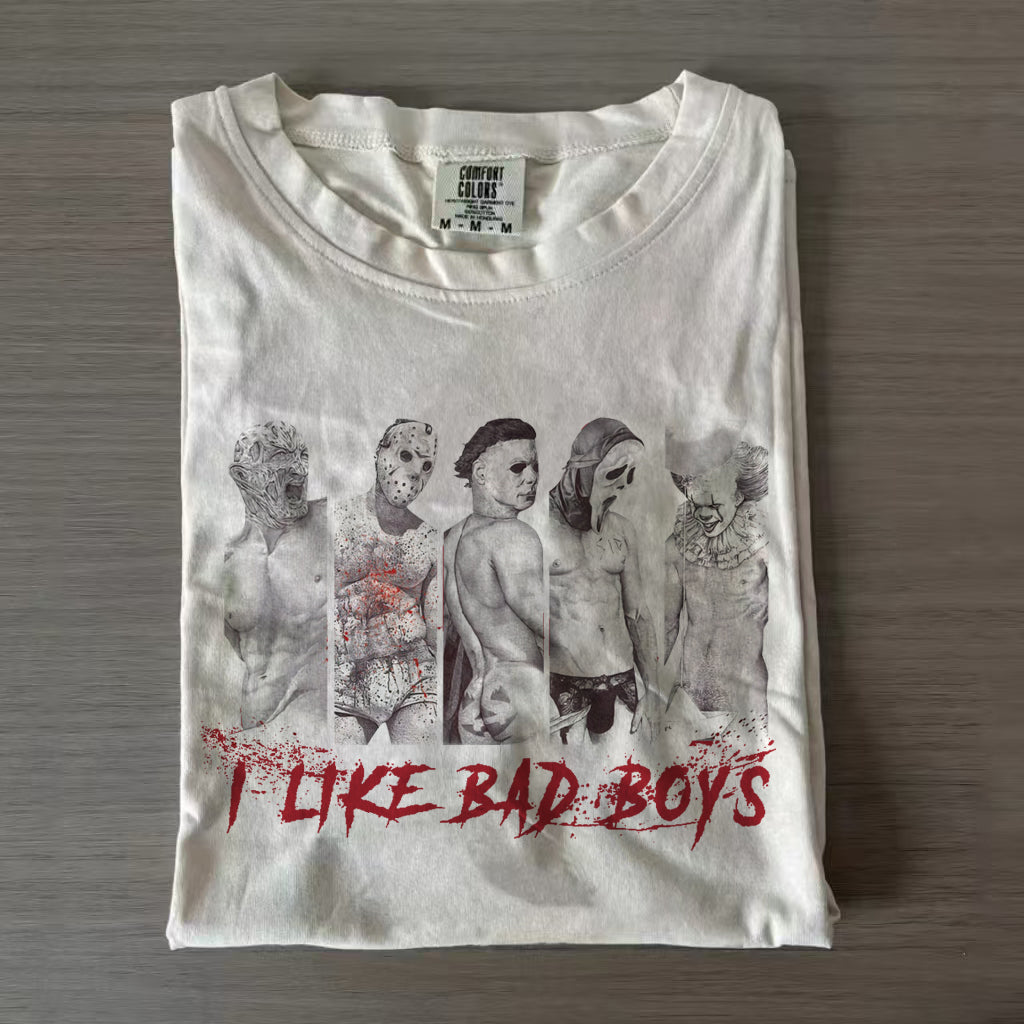 I Like Bad Boy Funny T-shirt