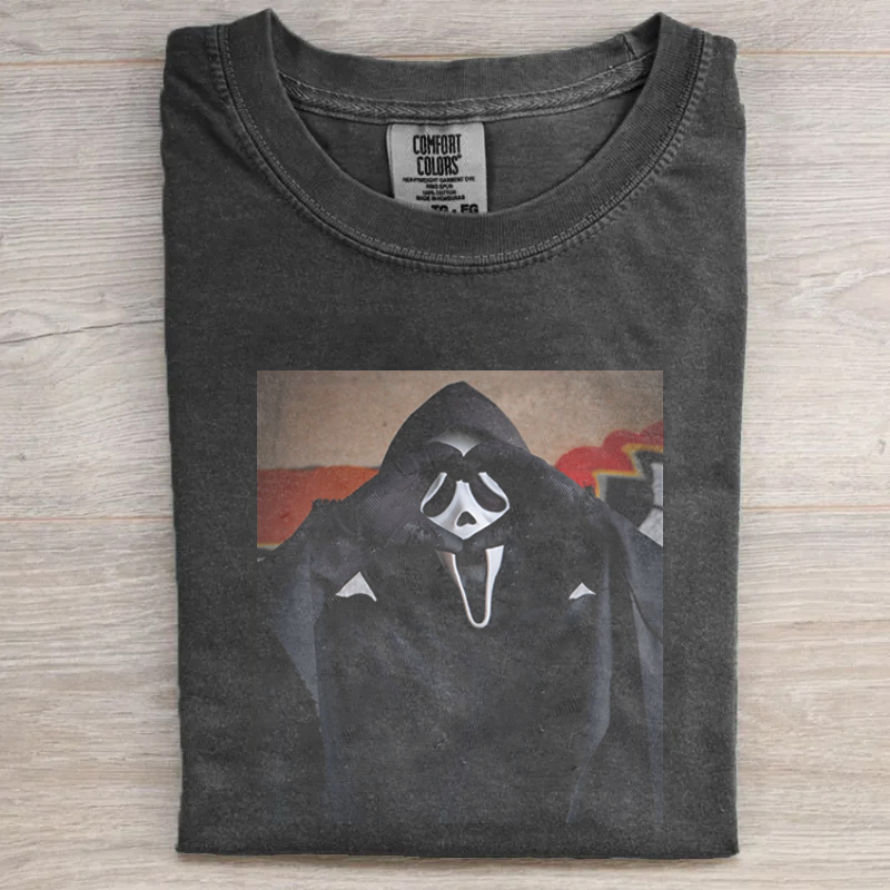 Vintage Horror Graphic T-shirt
