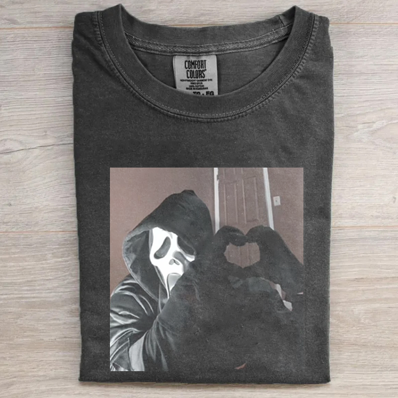 Vintage Horror Graphic T-shirt