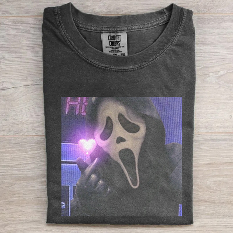 Vintage Horror Graphic T-shirt