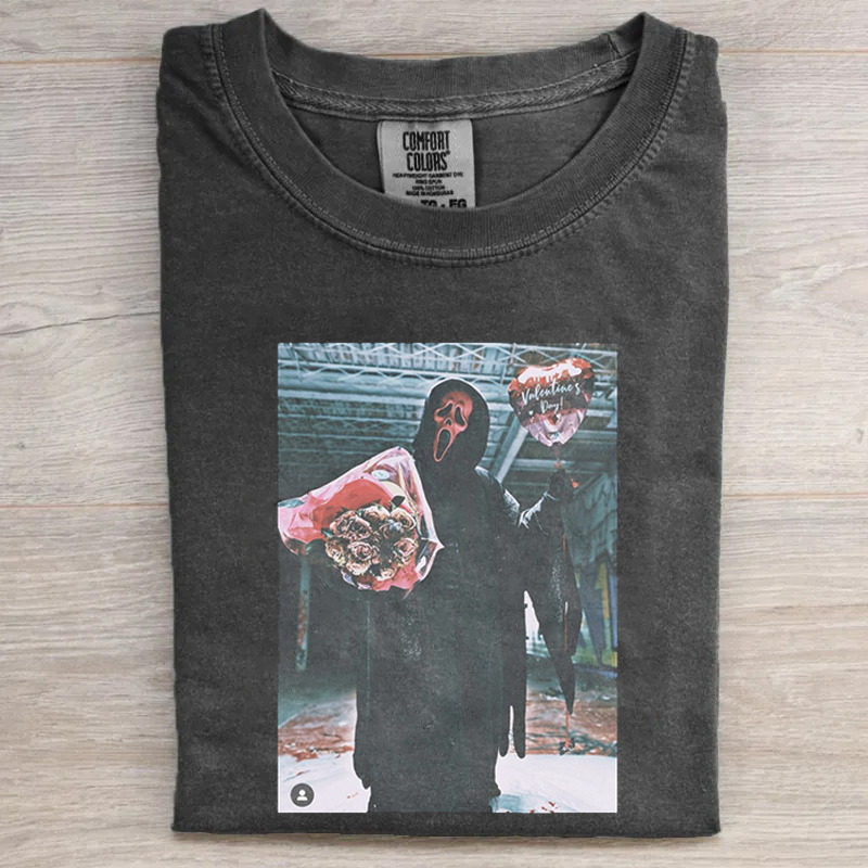 Vintage Horror Graphic T-shirt