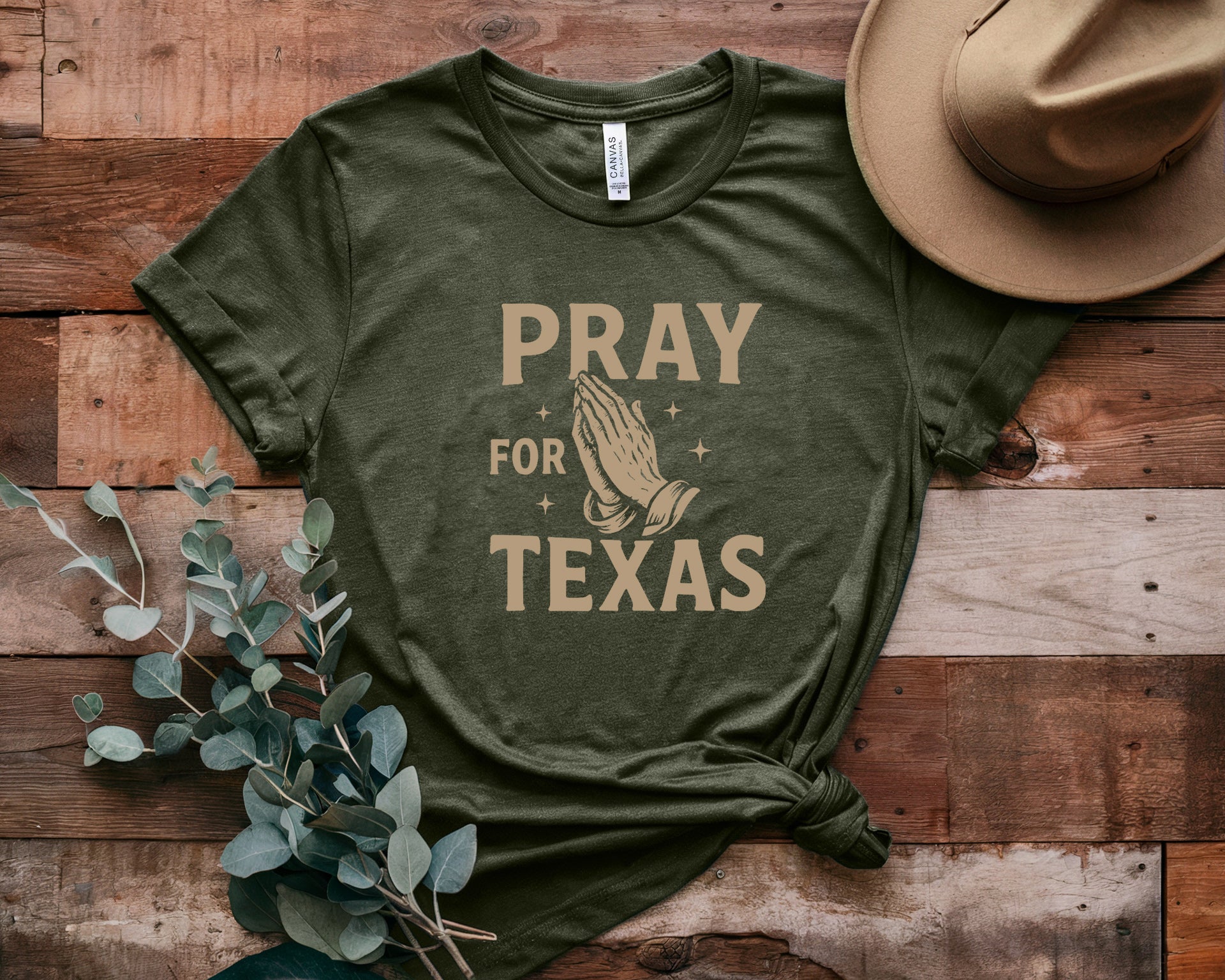 Texas Strong Resilience United Unwavering Faith Flood Relief Our Texas T-Shirt
