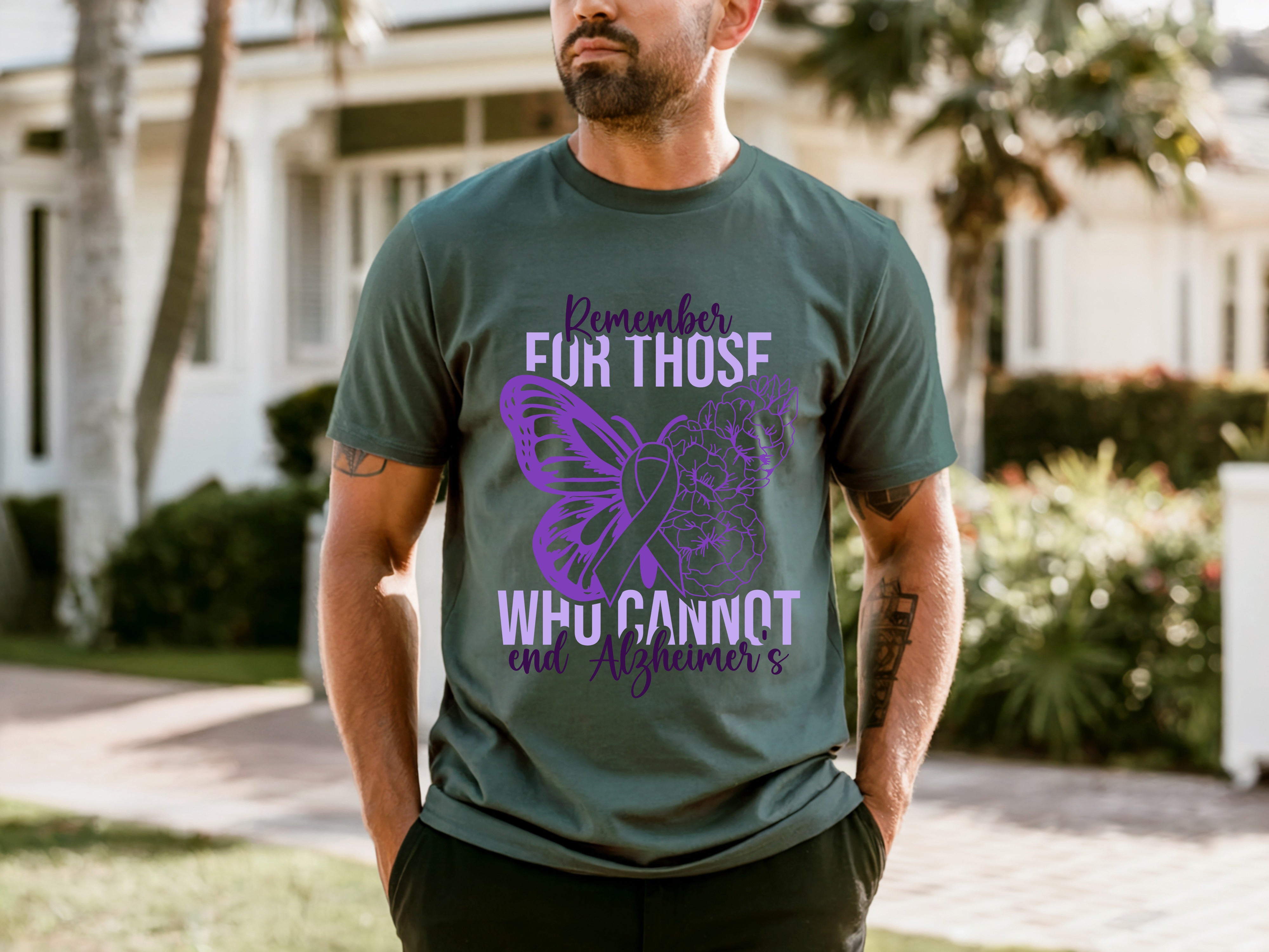 Alzheimer's  Men's Breathable And Comfortable T-Shirt