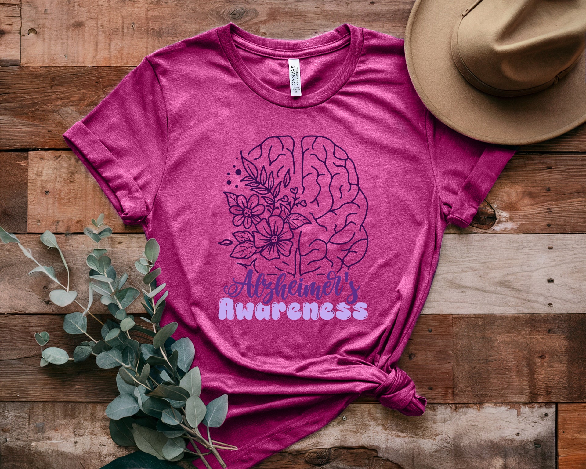 Alzheimer's  Unisex Casual All-Match T-Shirt