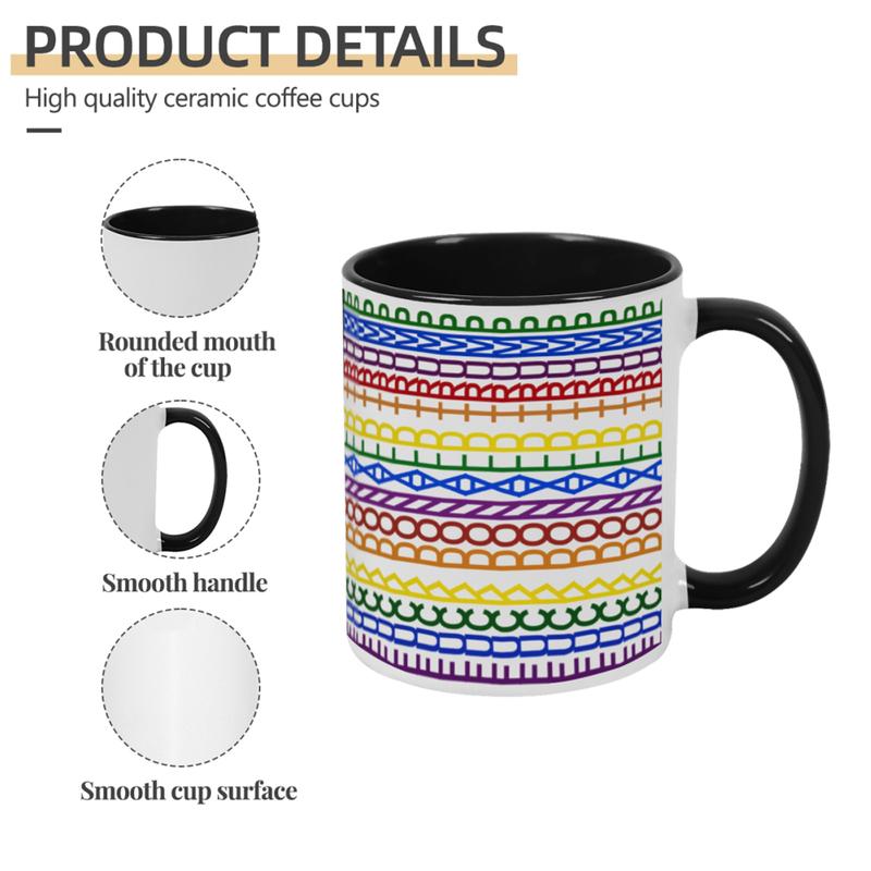 FDT Rainbow Hidden Meseage Tea Cup