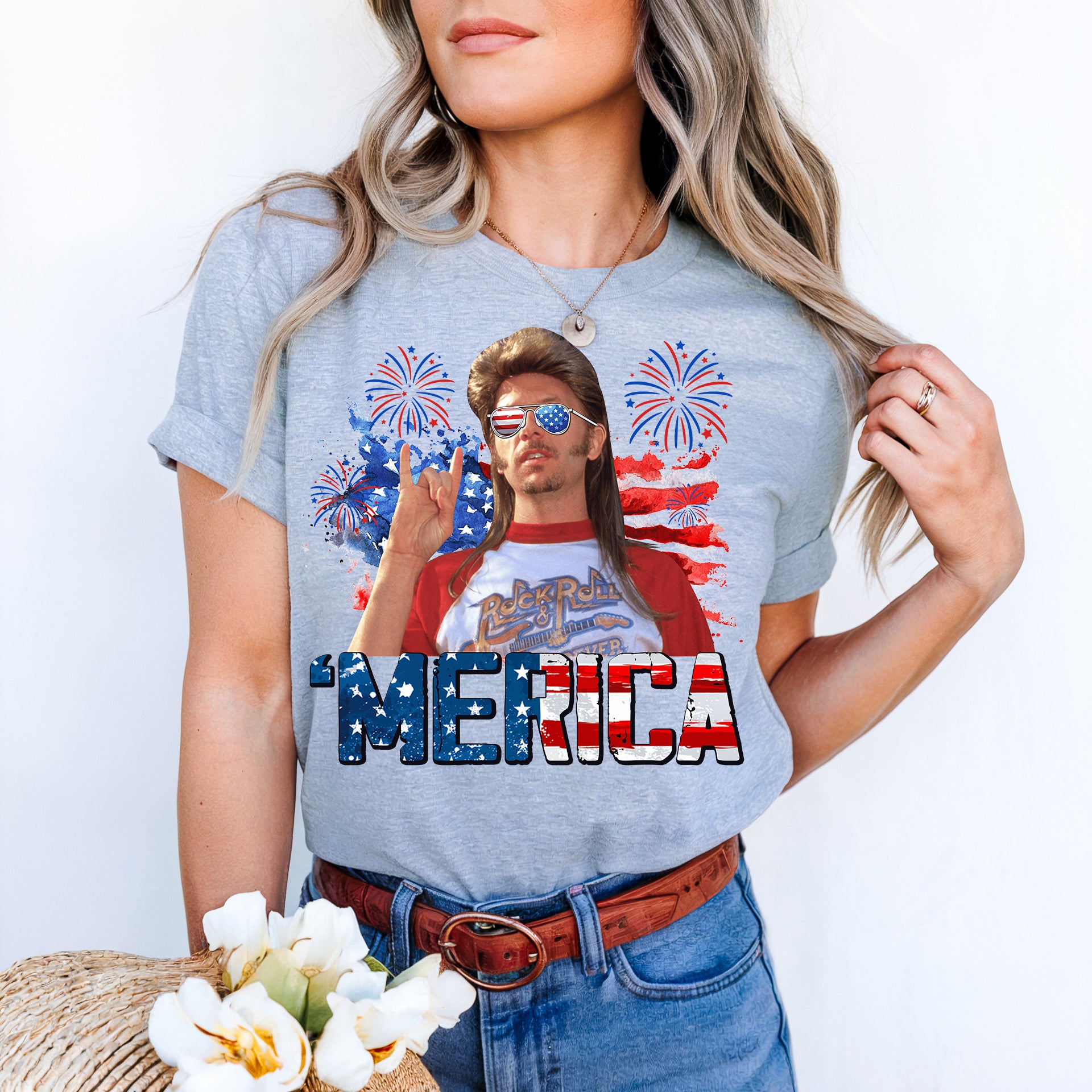 Joe Dirt Vintage Printed Ladies T-Shirt