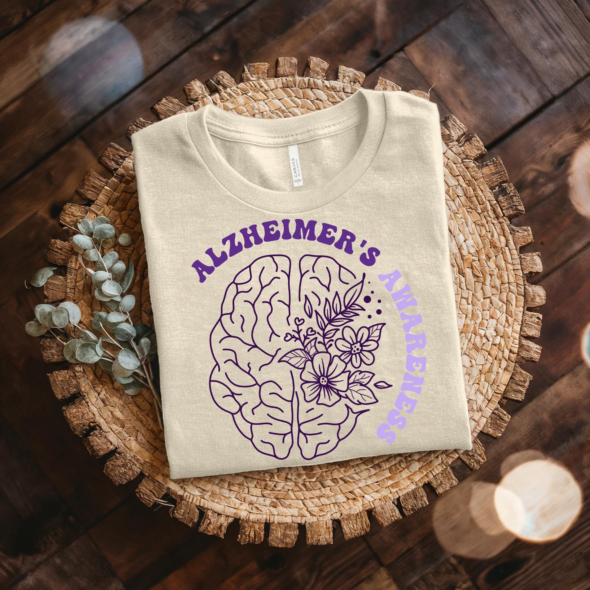 Alzheimer's  Unisex Loose Cotton T-Shirt
