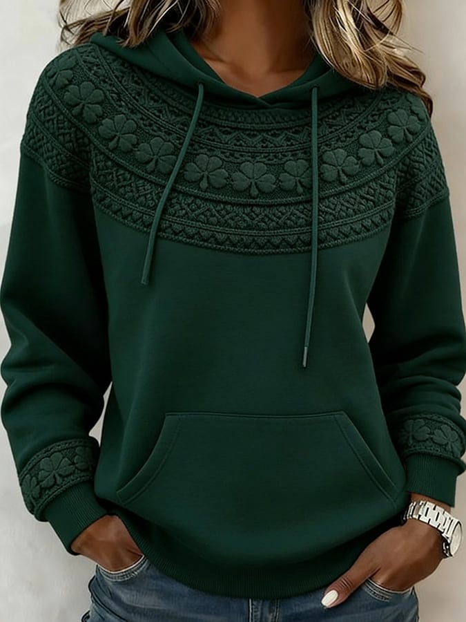 Women'S St. Patrick'S Day Art Print Sweatshirt