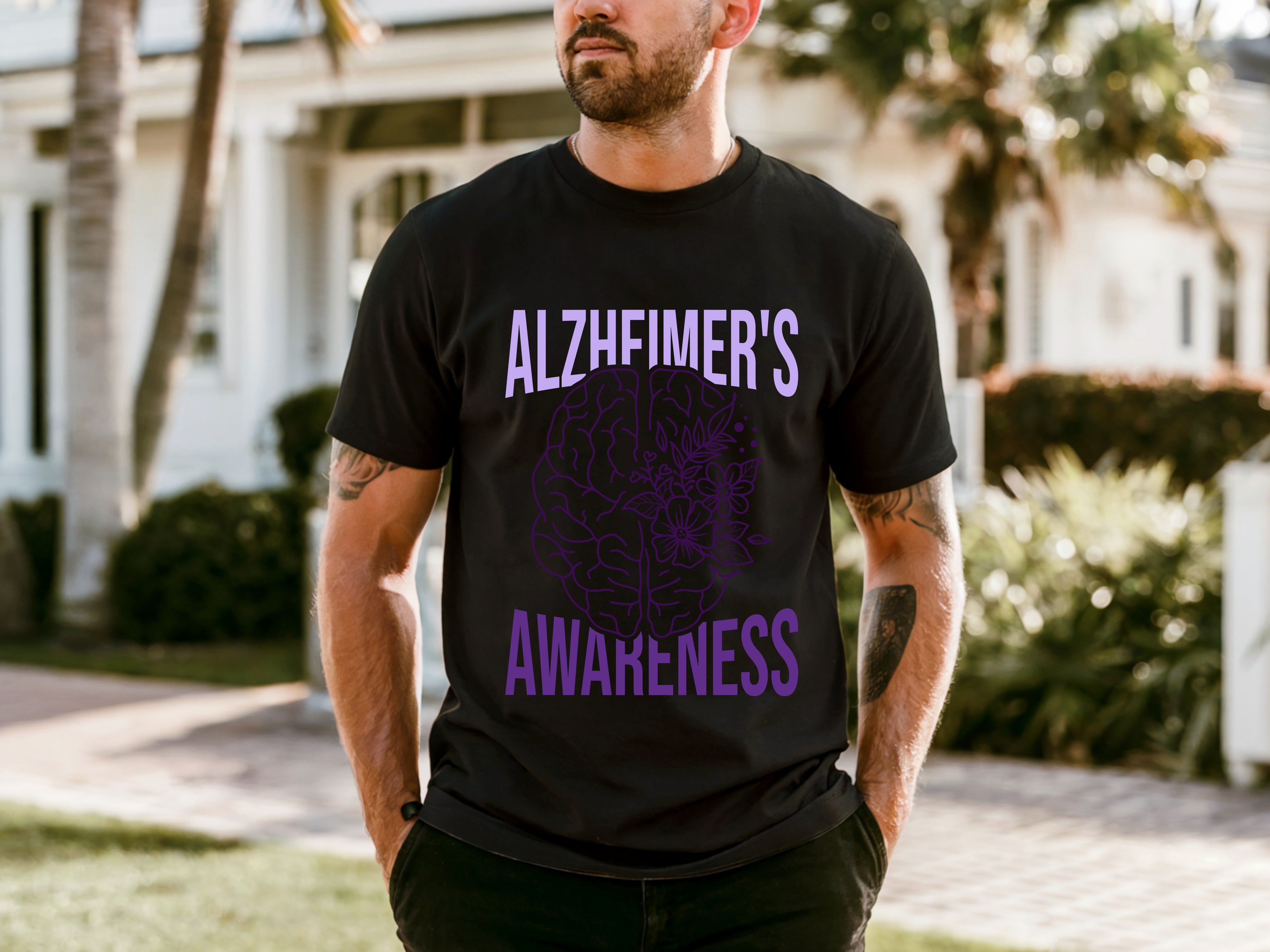Alzheimer's  Men's Loose INS Niche T-Shirt