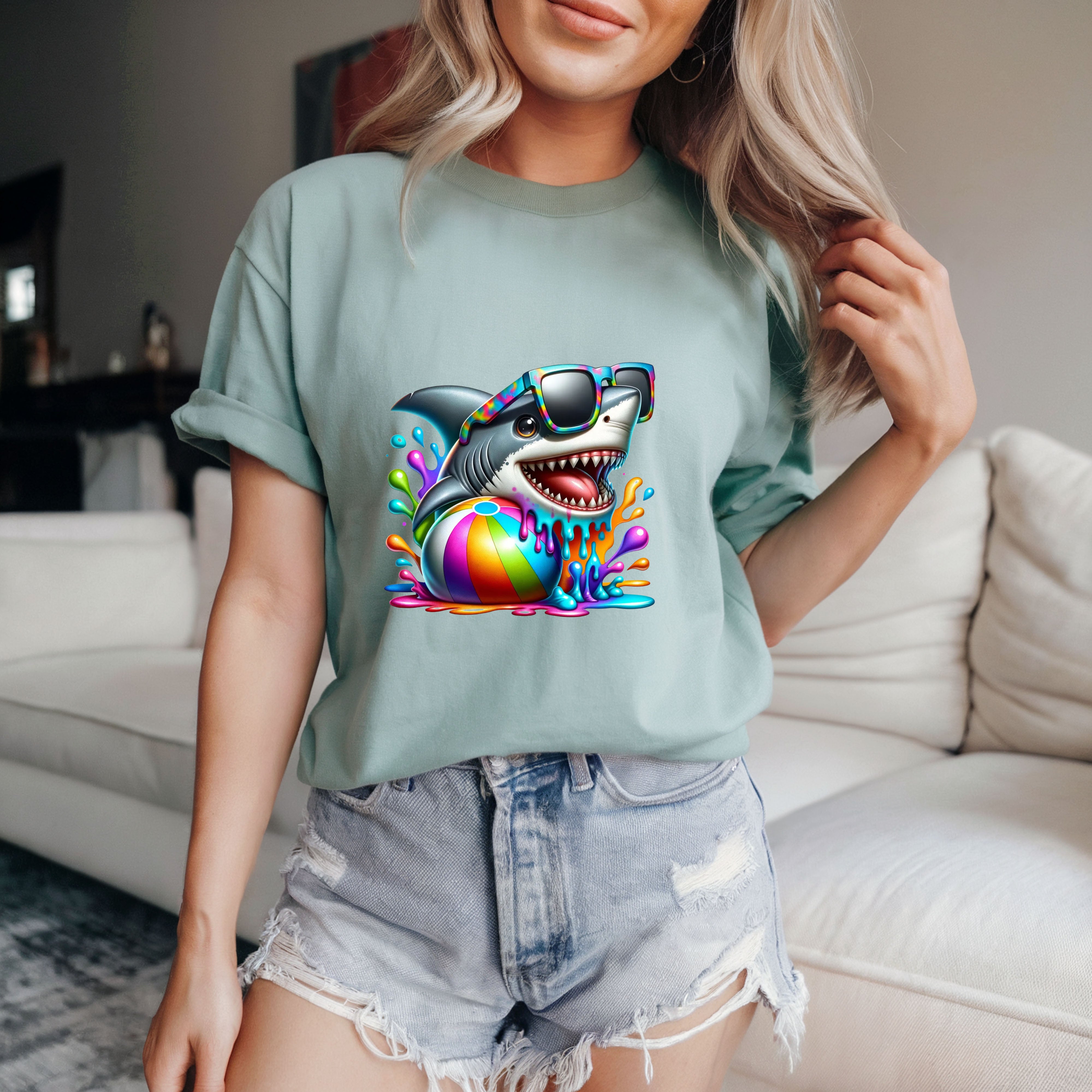 Jaws Women's Crew Neck T-shirt