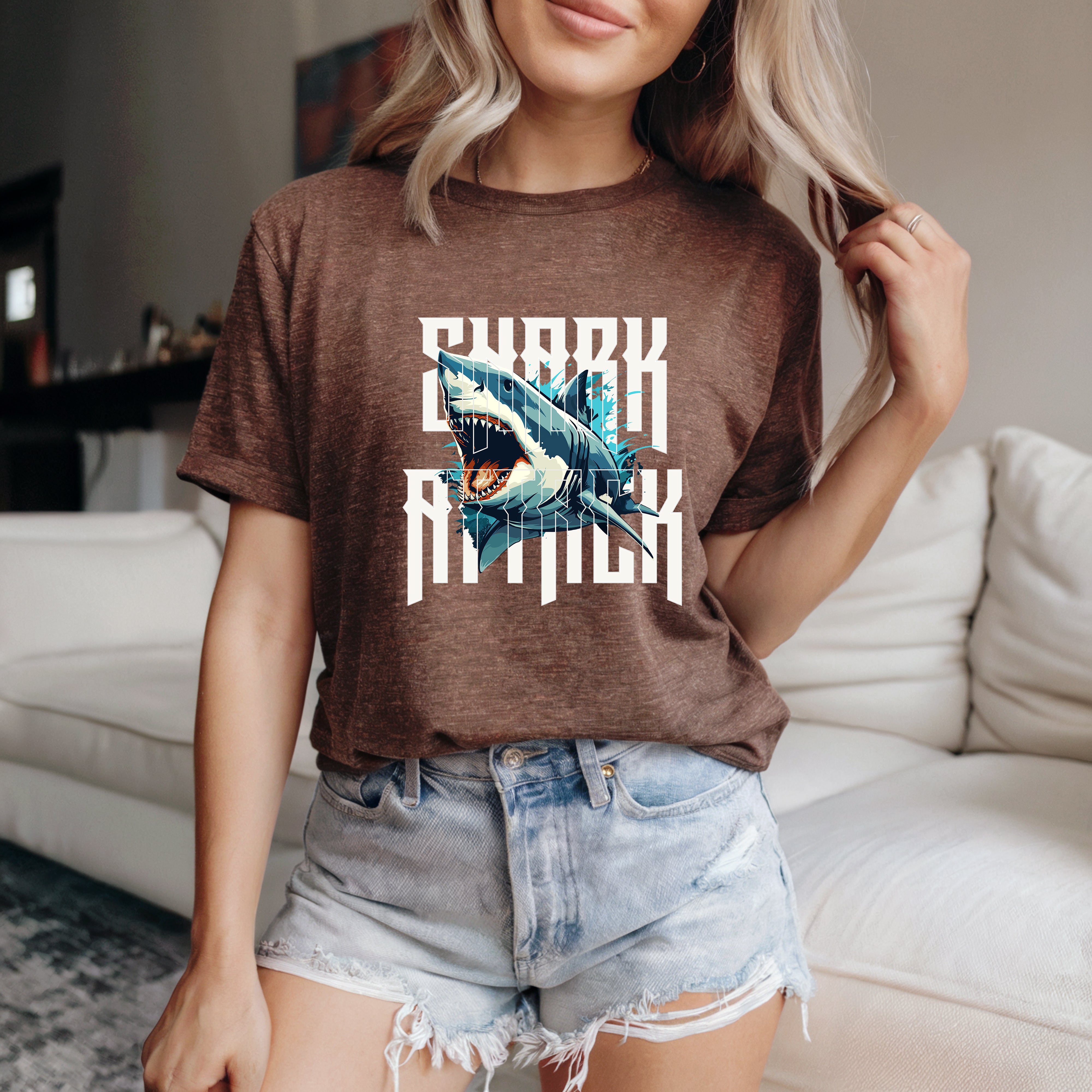 Jaws Ladies New Fashion Short Sleeves