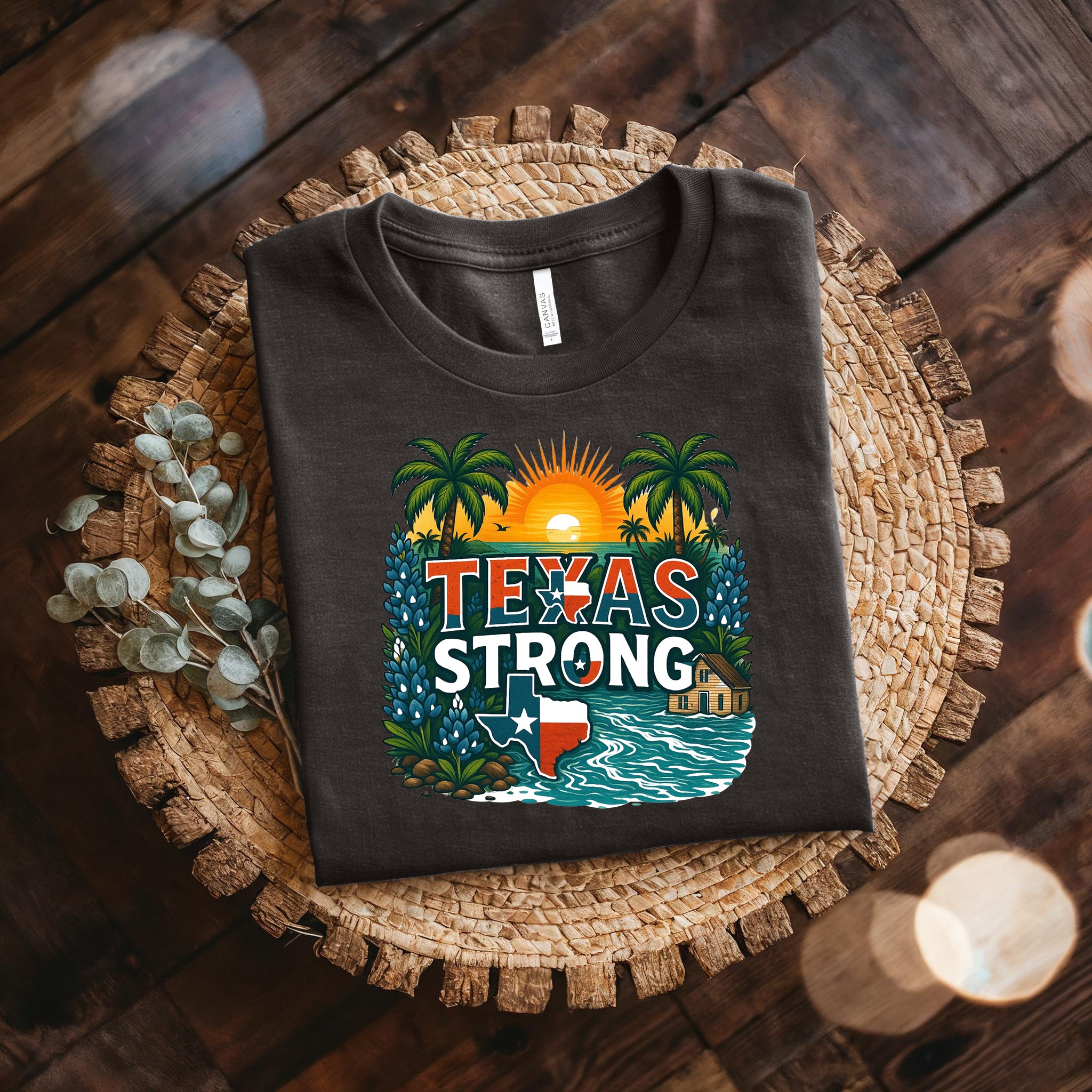Texas Strong Resilience United Unwavering Faith Flood Relief Our Texas T-Shirt