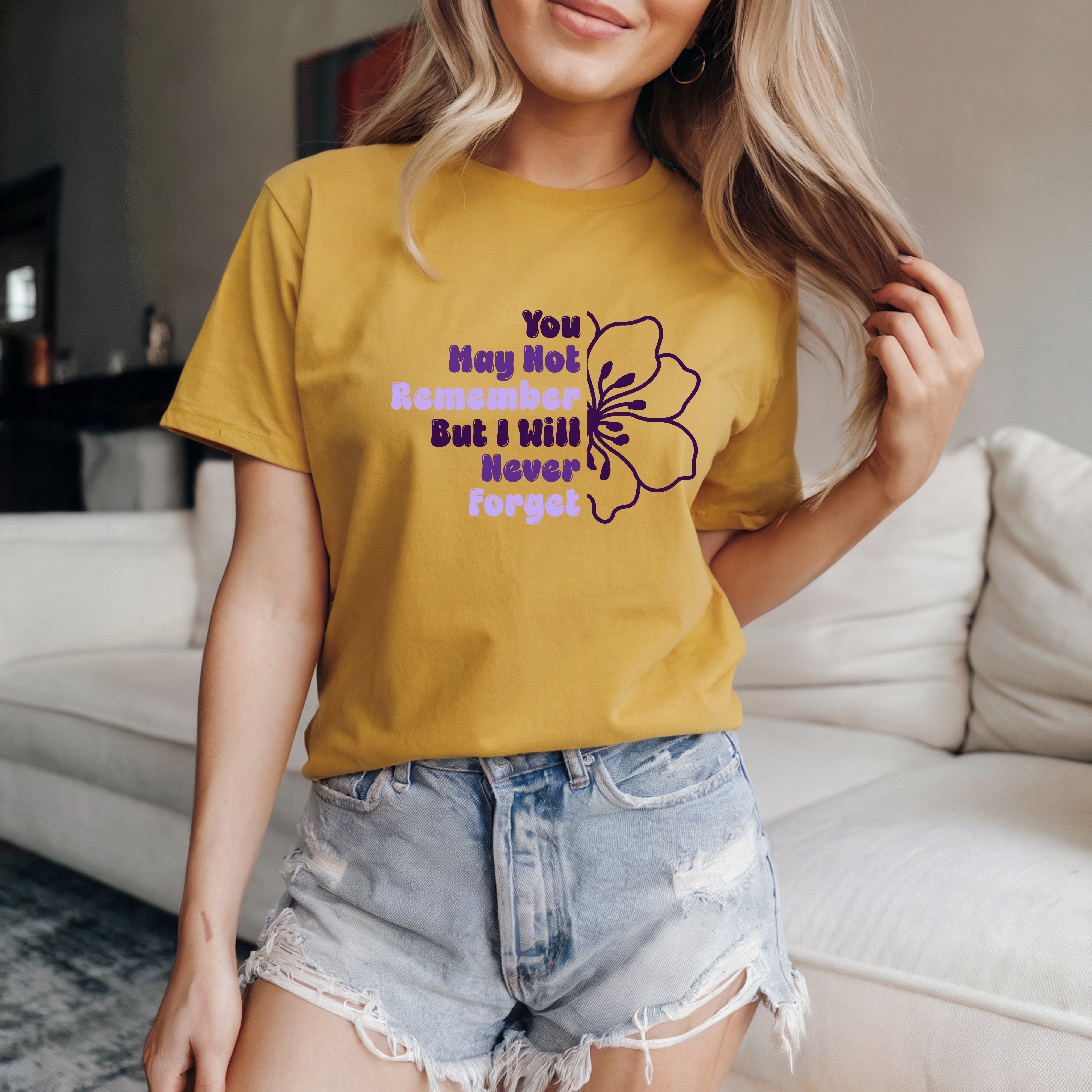 Alzheimer's  Women's Summer Thin T-shirt