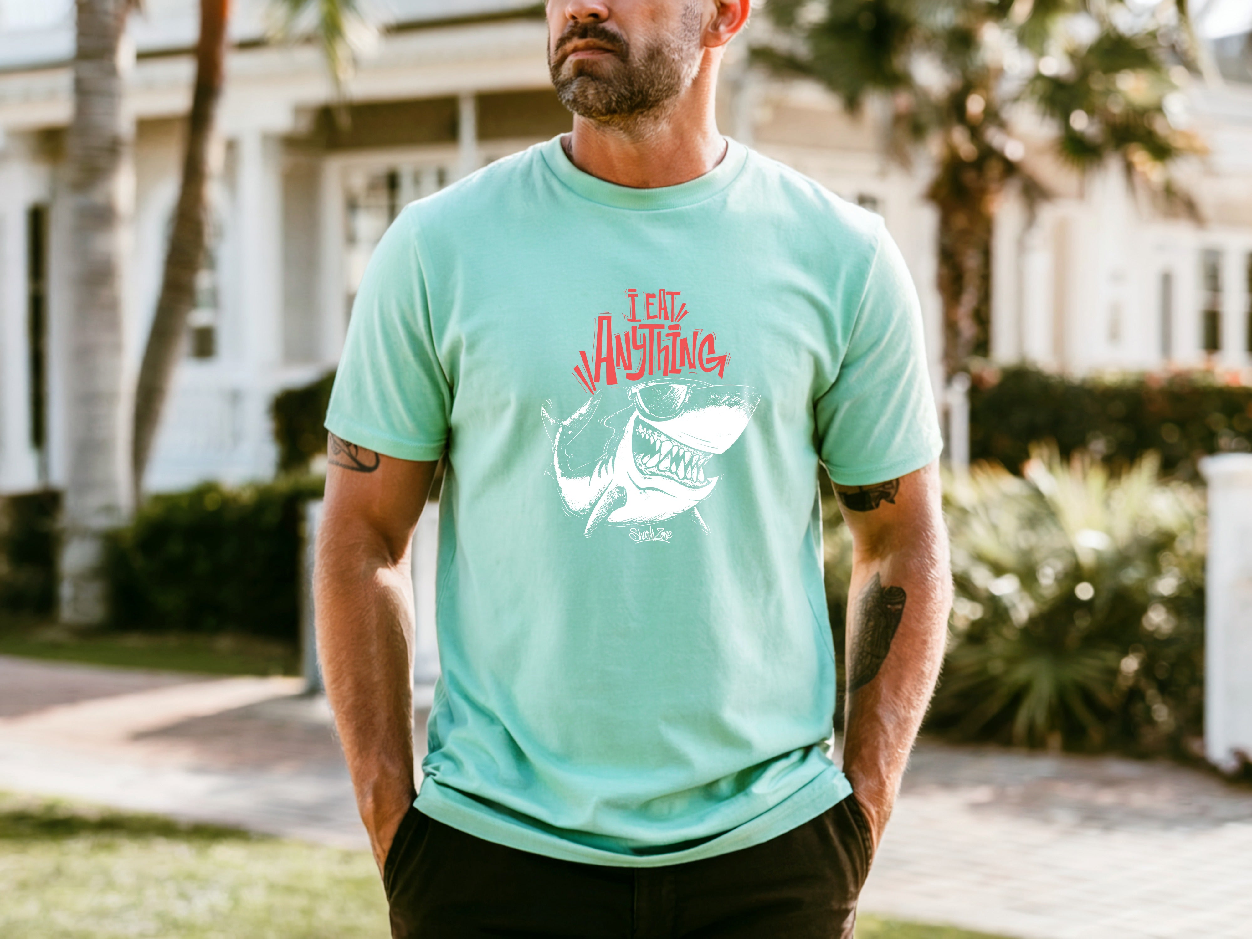 Jaws Men's Loose T-Shirt