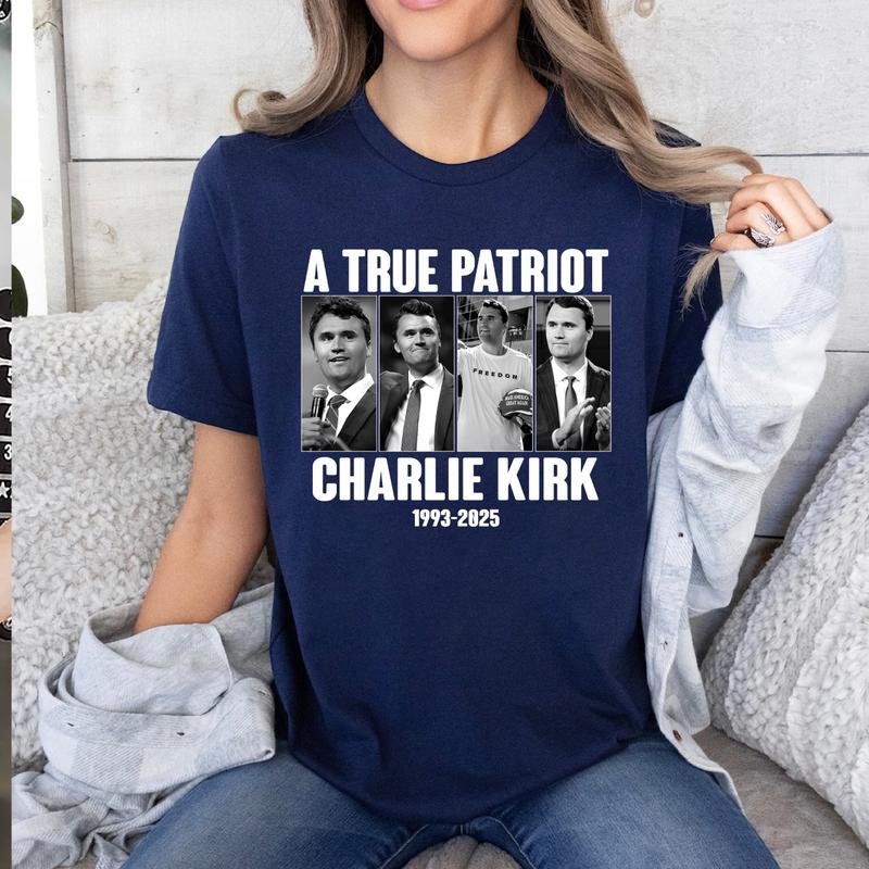 Charlie Kirk T-shirt, Sweatshirt, Gift For Him, Gift For Her