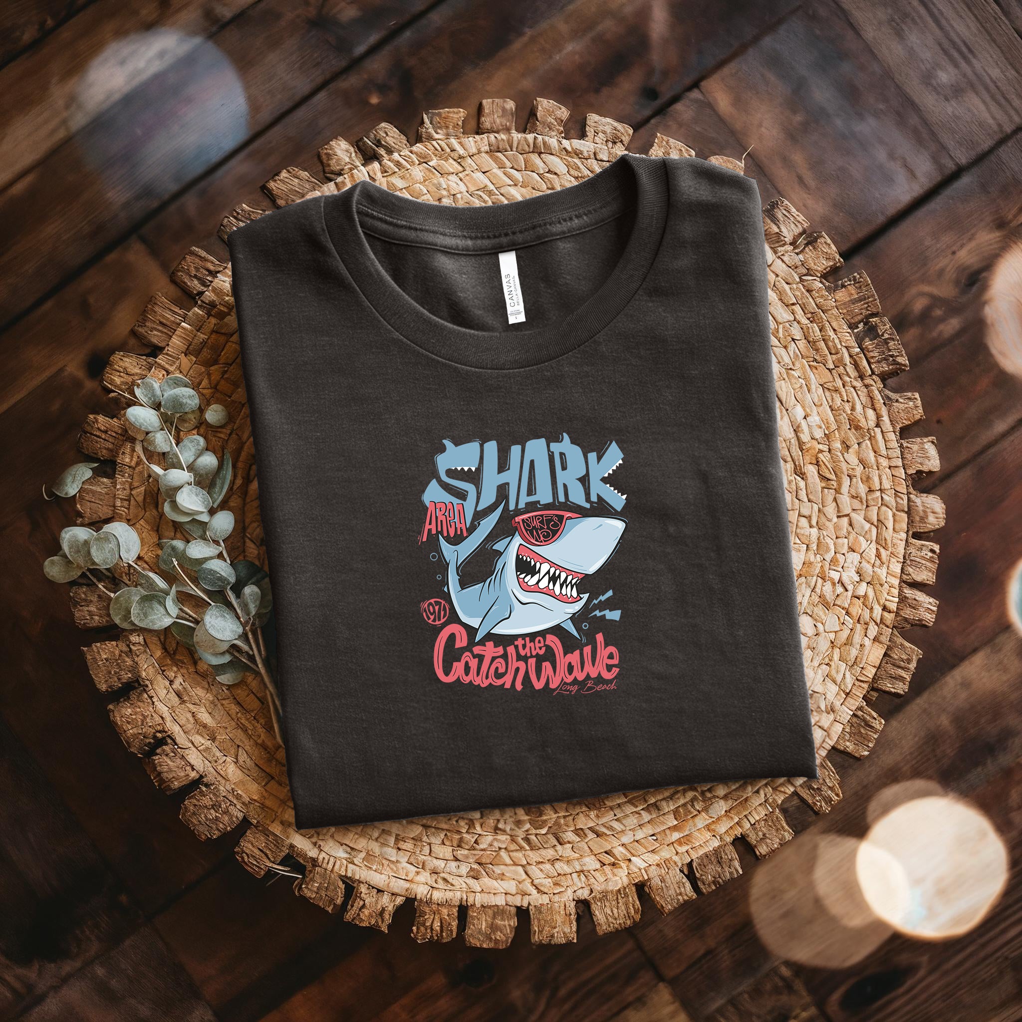 Jaws Unisex Crew Neck Printed T-Shirt