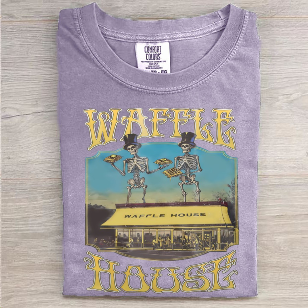 Skeleton Waffle House T-Shirt