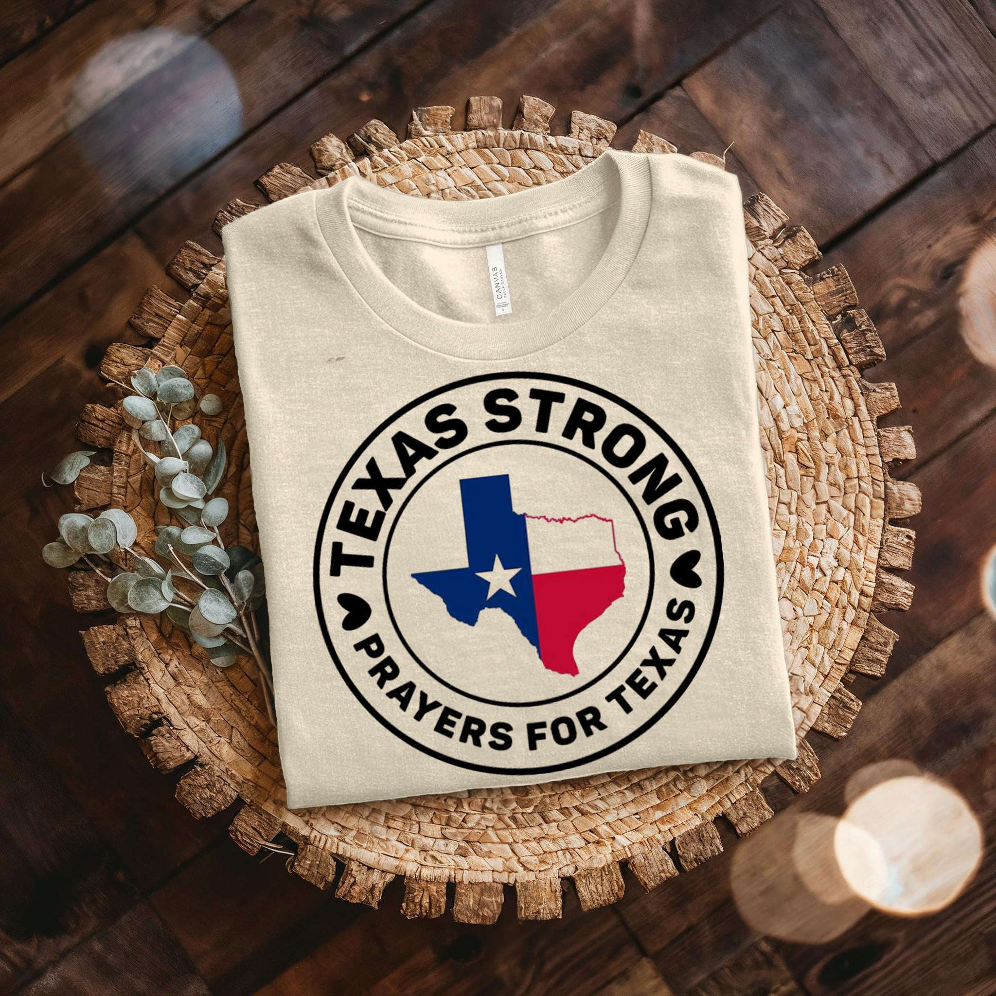 Texas Strong Resilience United Unwavering Faith Flood Relief Our Texas T-Shirt