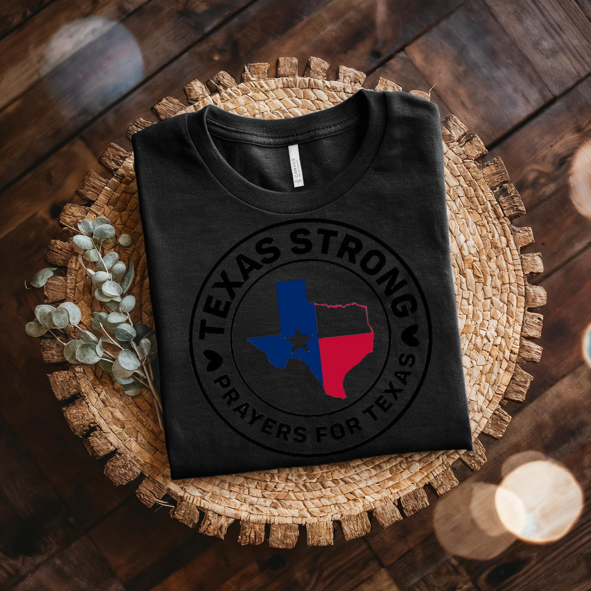 Texas Strong Resilience United Unwavering Faith Flood Relief Our Texas T-Shirt