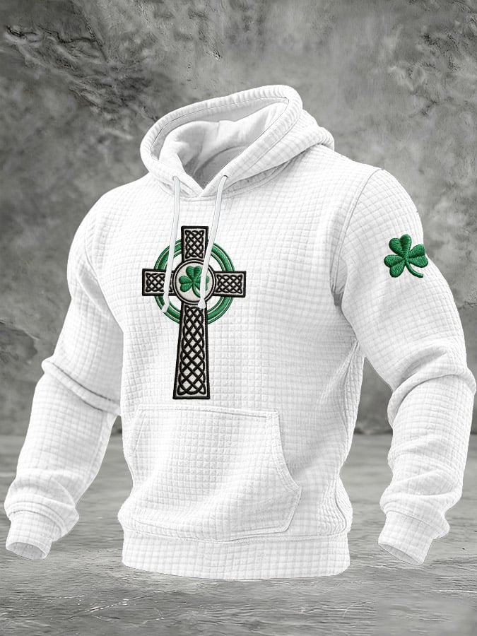 Men's St. Patrick's Day Printed Casual Hoodie