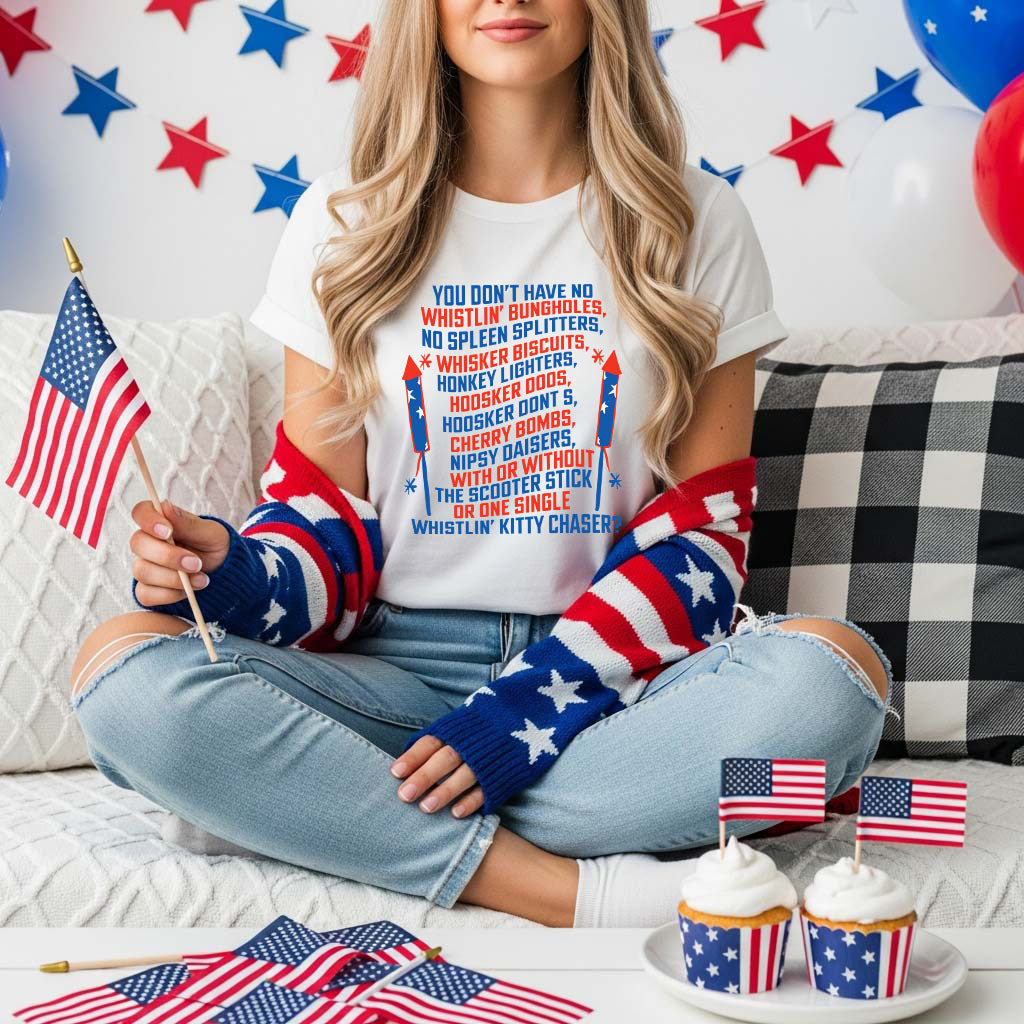 Independence Day Joe Dirt Women's Crew Neck T-Shirt