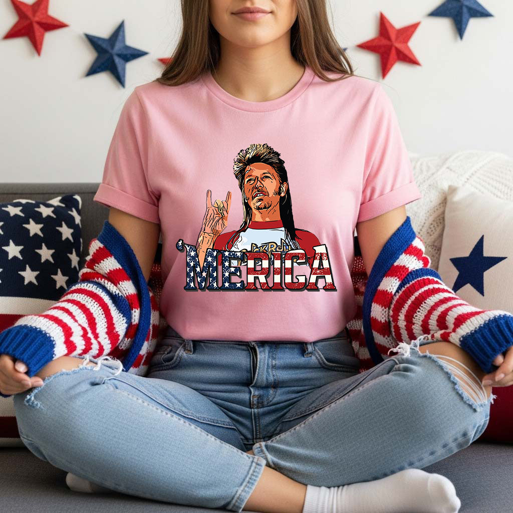 Joe Dirt Simple Loose Round Neck Ladies T-Shirt