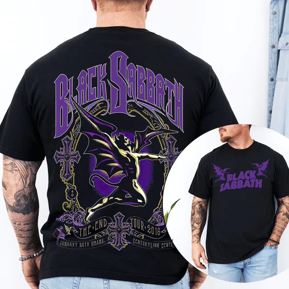 Black Sabbath The End Tour Shirt