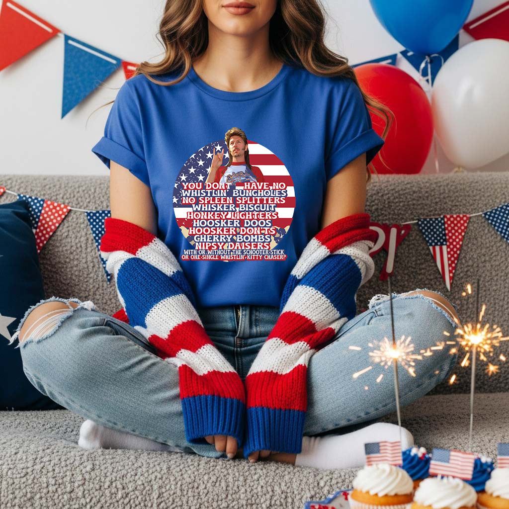 Joe Dirt Independence Day Slim Fit Women's T-Shirt