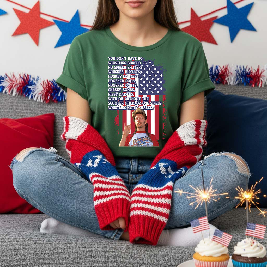 Independence Day Joe Dirt Super Nice Ladies Tops