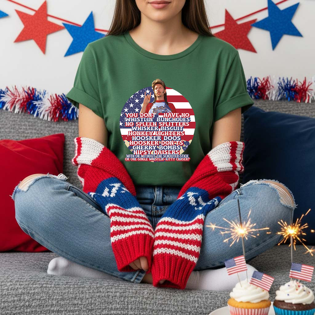 Joe Dirt Independence Day Slim Fit Women's T-Shirt