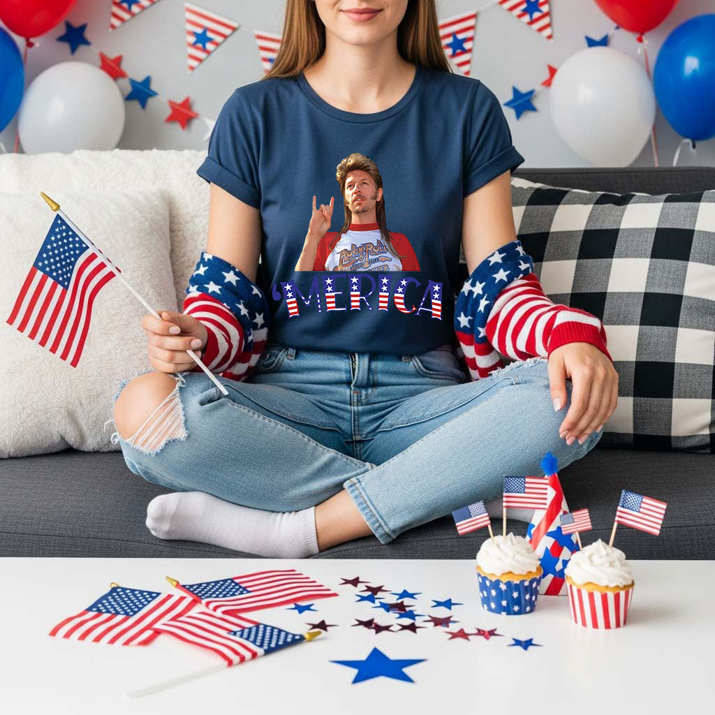 Joe Dirt Independence Day Slim Fit Women's T-Shirt