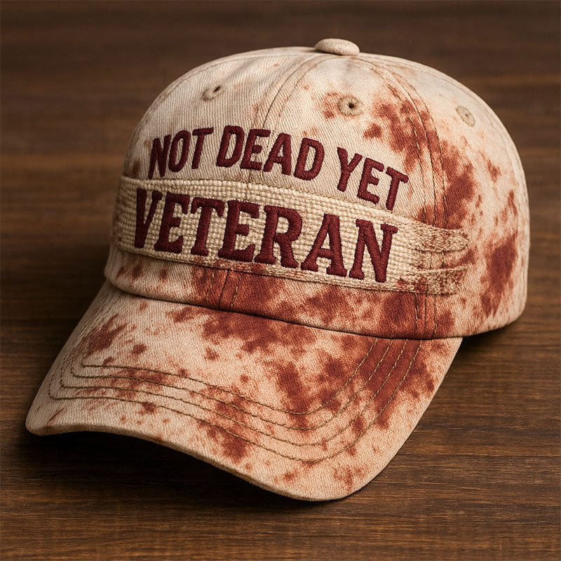 Veteran Printed Casual Hat