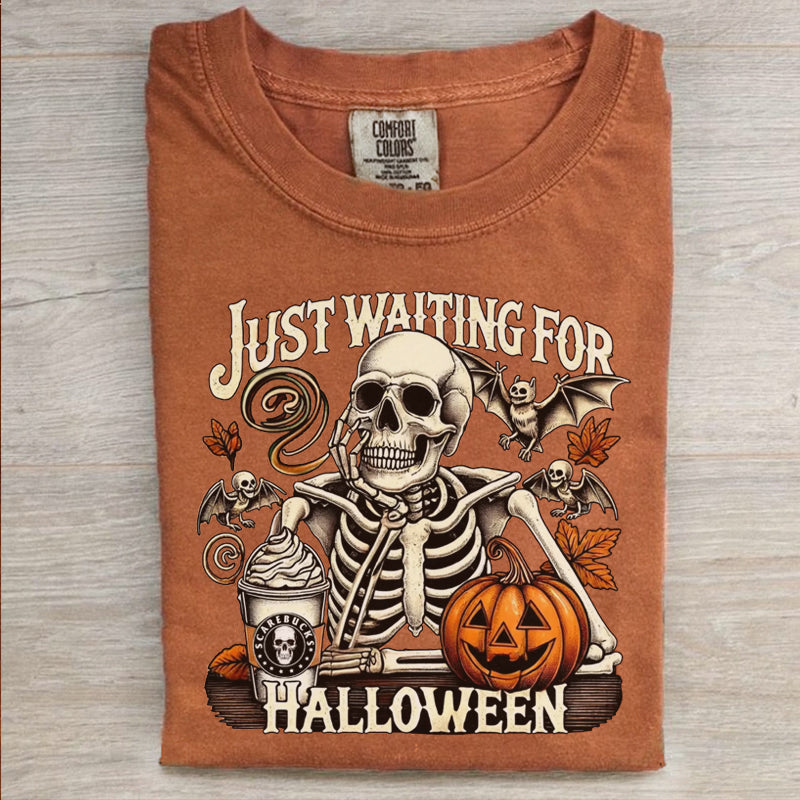 Funny Skeleton Pumpkin T-shirt